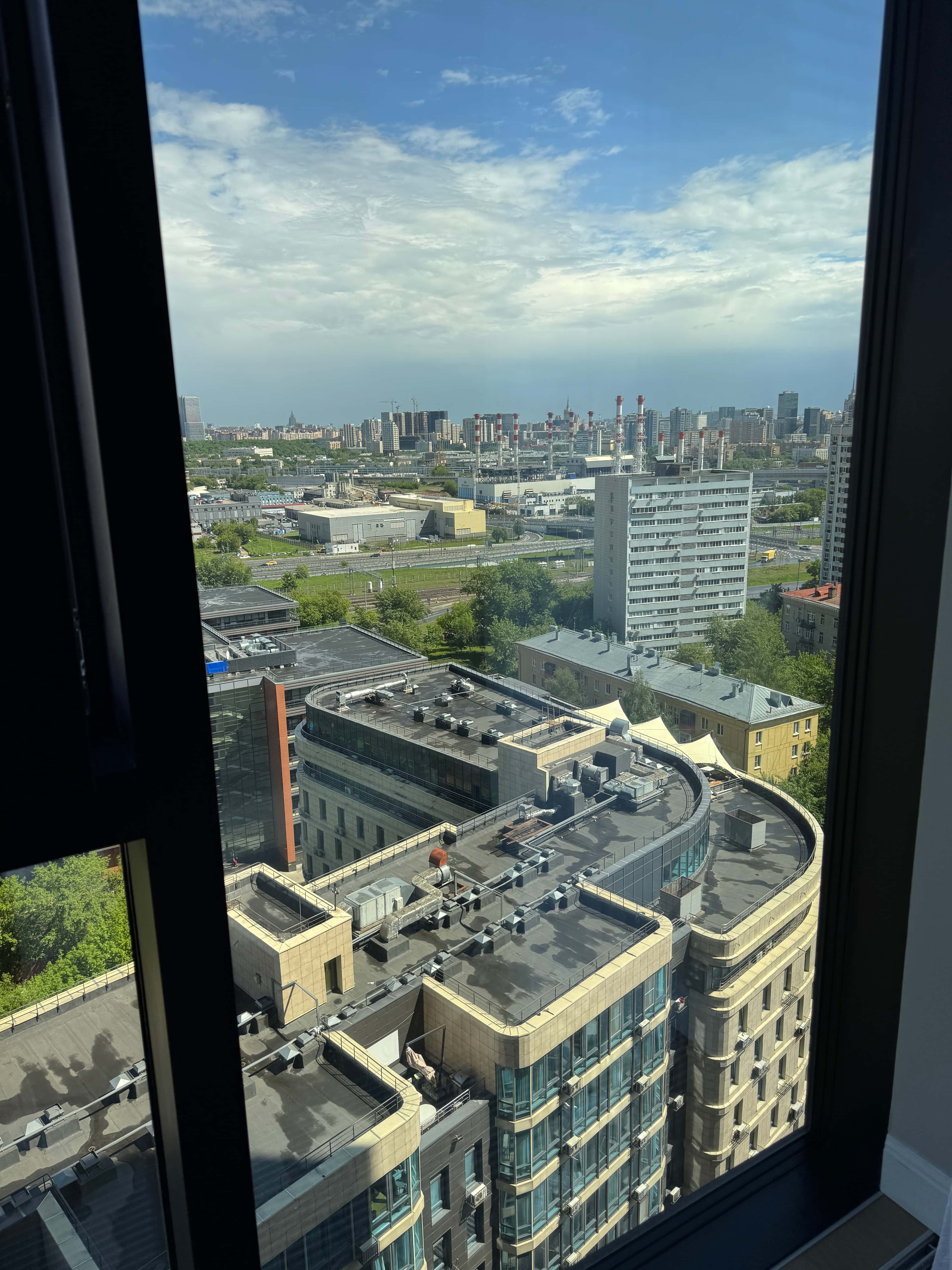 Аренда посуточно в Москве — ЖК Level Причальный, панорамный вид на Москву-реку 2