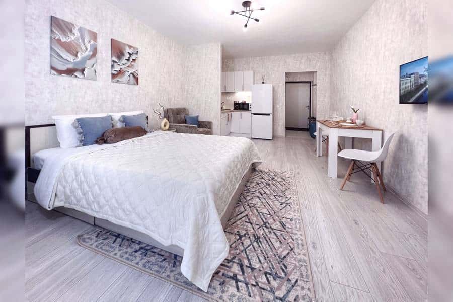 1-комнатная квартира посуточно в Санкт-Петербурге, ул. Кустодиева, 5к1 2