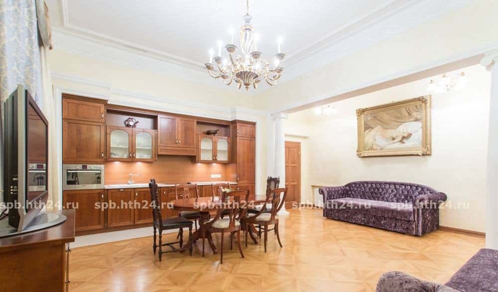 2-комнатная квартира посуточно в Санкт-Петербурге, Английская набережная 20 5