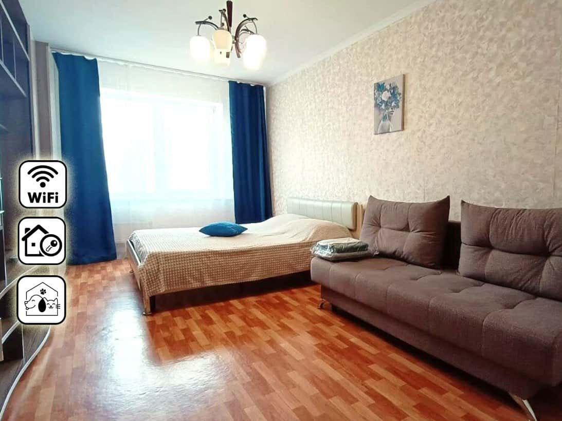 1-комнатная квартира посуточно в Красноярске, ул. Мате Залки, 15