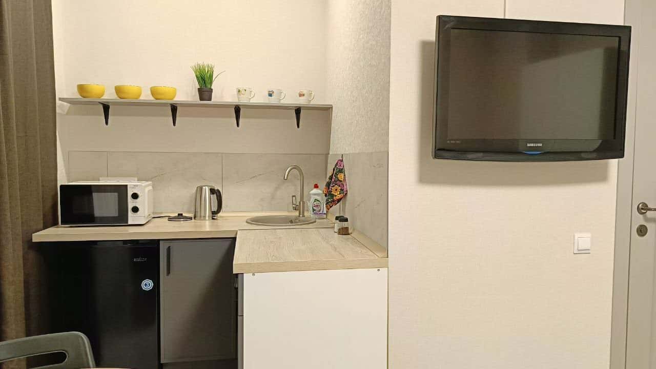 Квартира-студия посуточно в Красноярске, ул. Партизана Железняка, 4 4