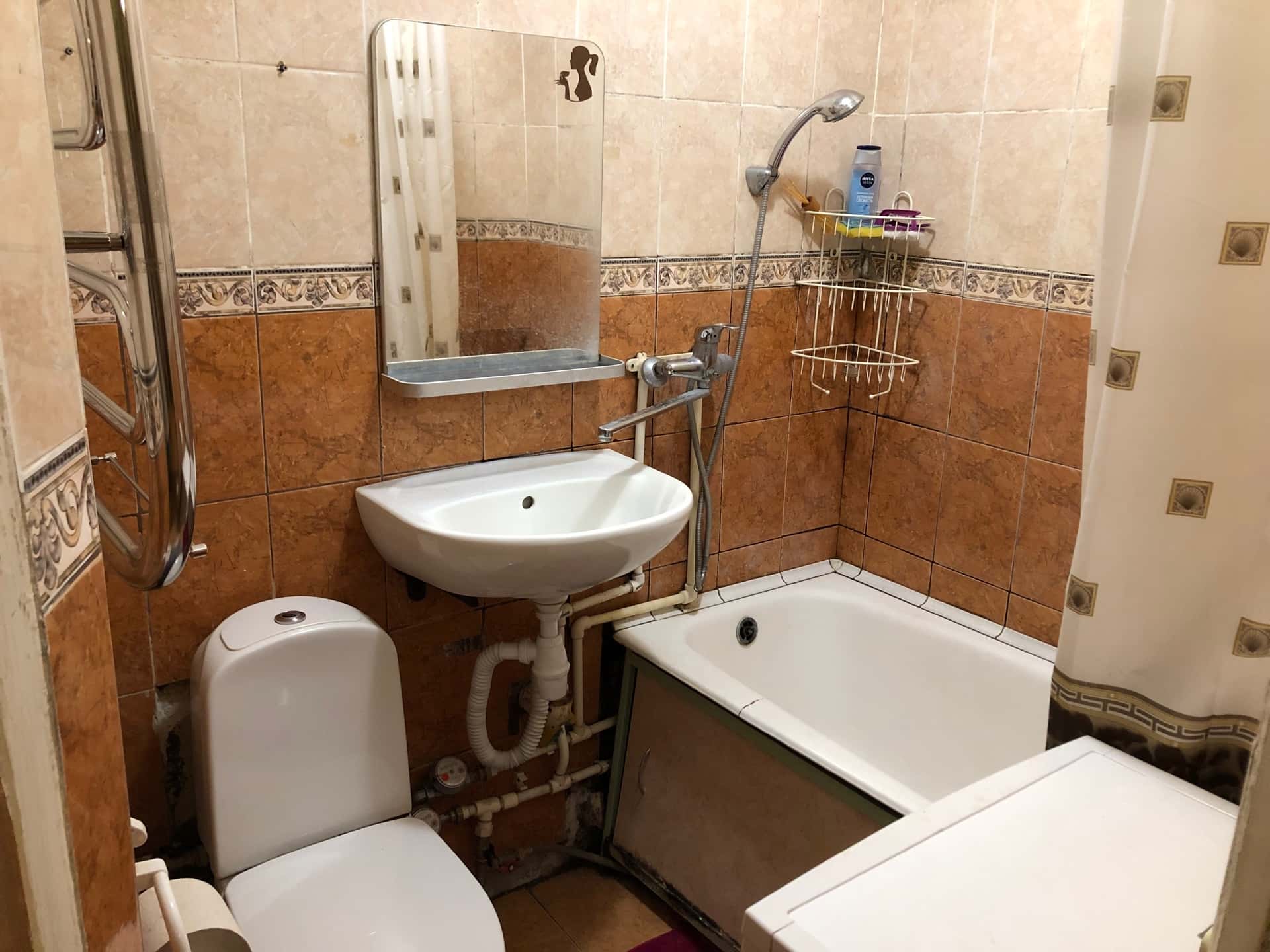 1-комнатная квартира посуточно, Москва, Большая Черкизовская ул., 5к1 4