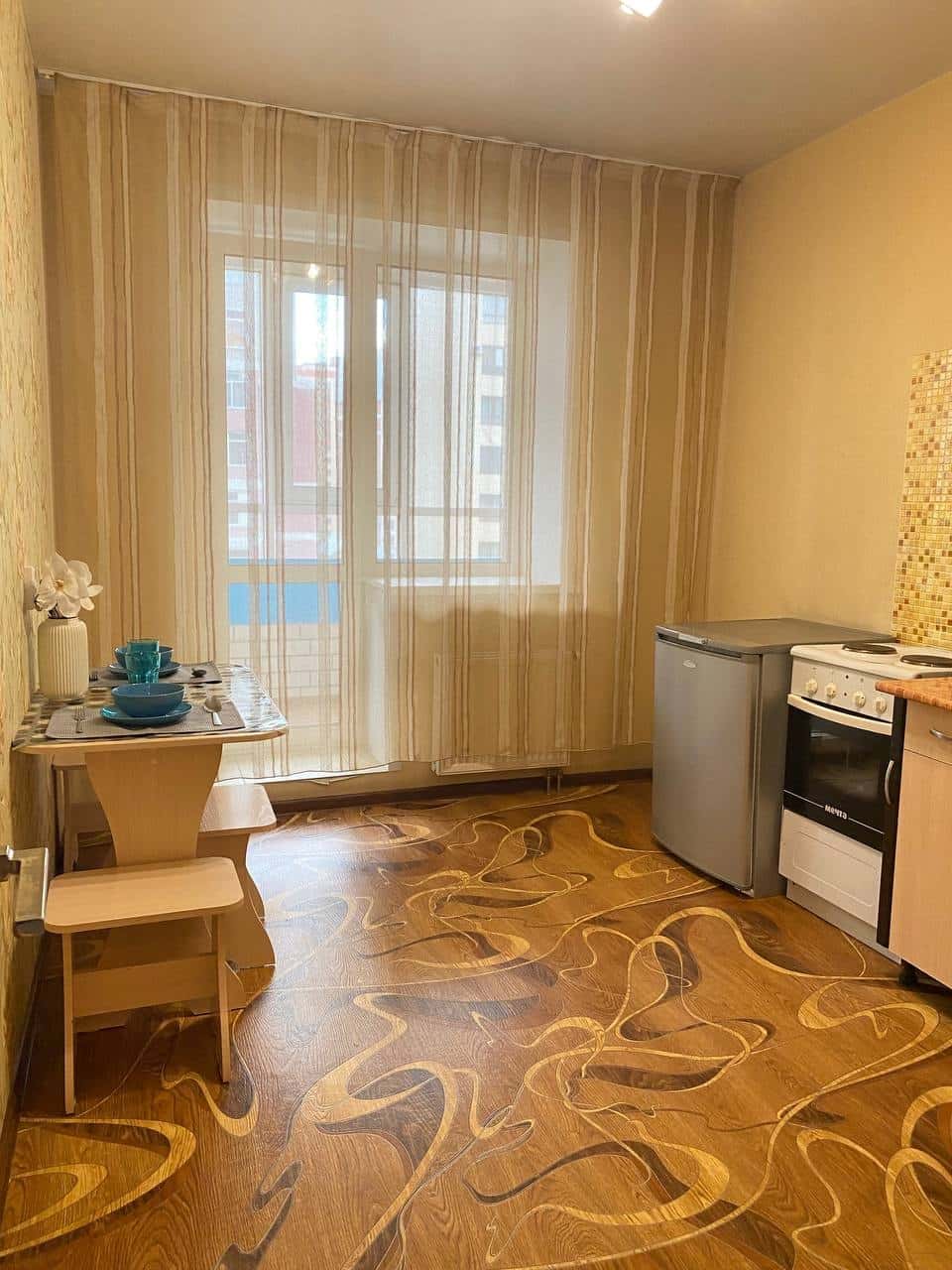 1-комнатная квартира посуточно, Барнаул, проспект Комсомольский д. 44 12