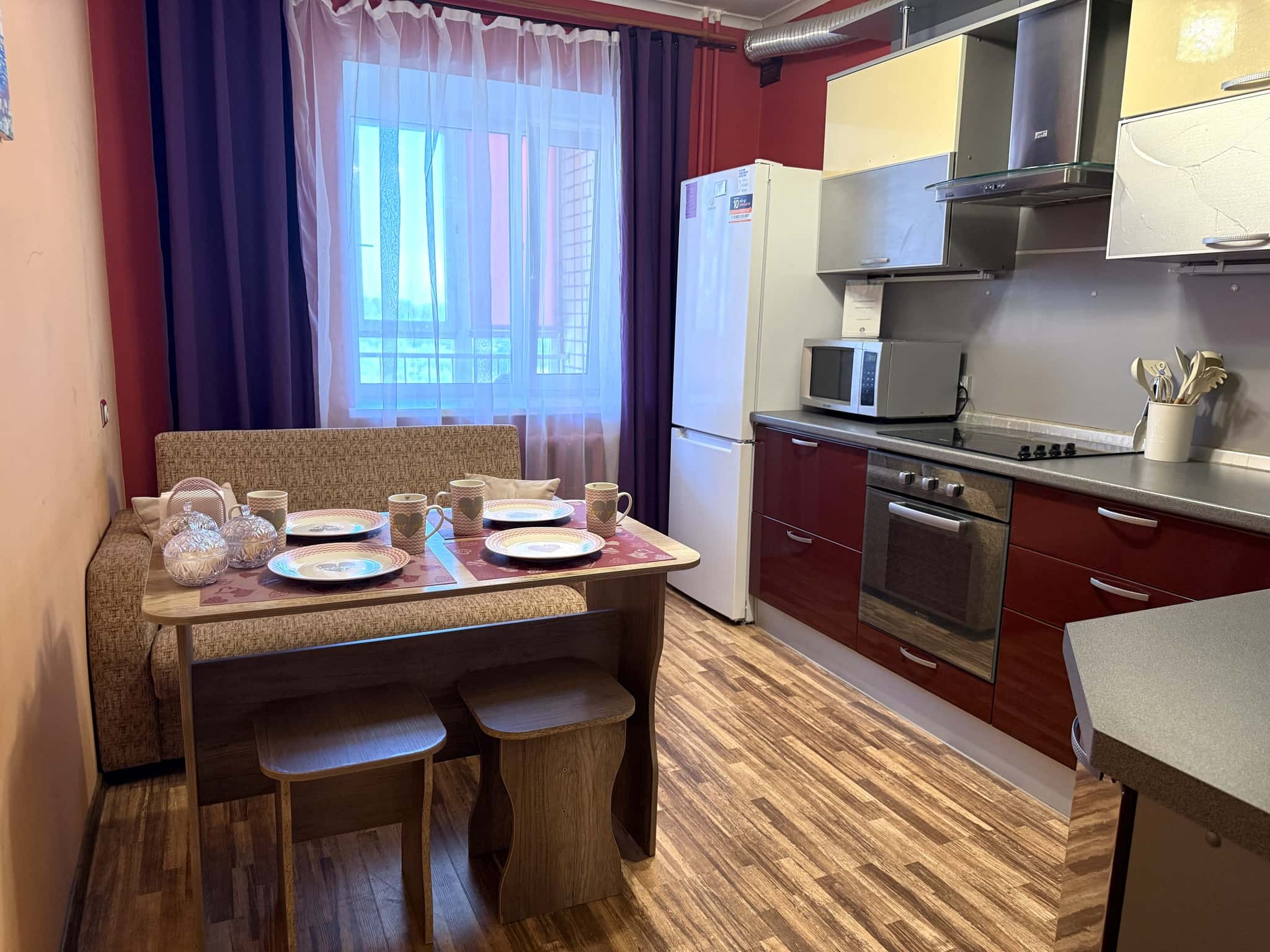 1-комнатная квартира посуточно, Тюмень, ул. Мельничная, д. 83 4