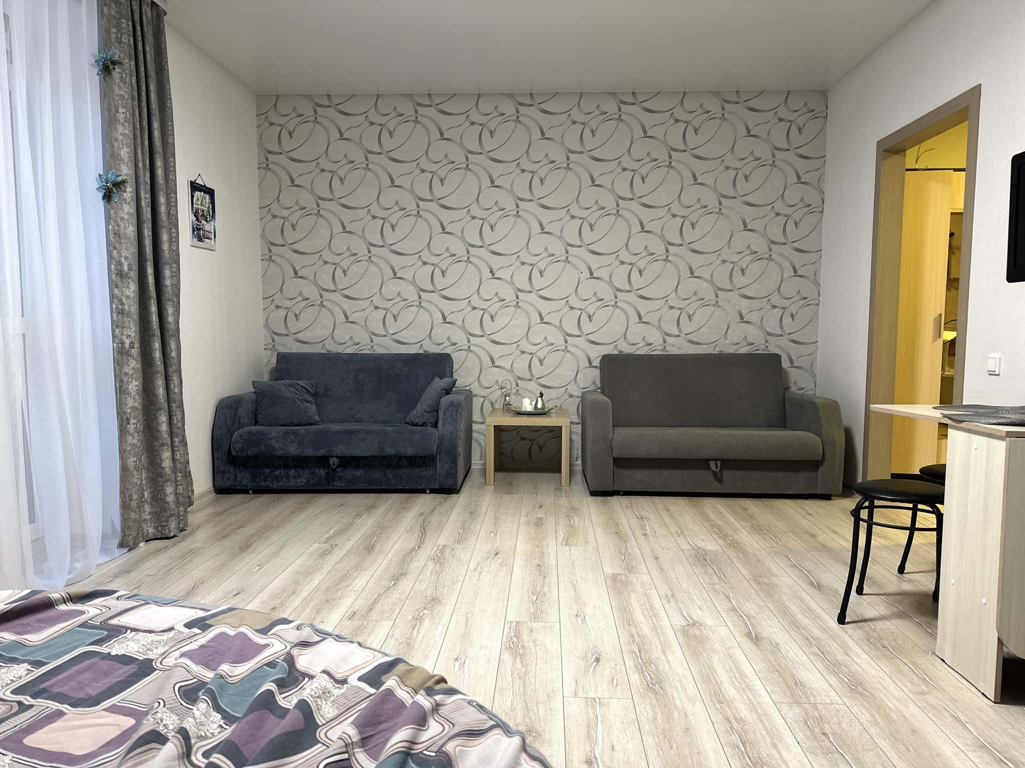 Квартира-студия посуточно, Тюмень, ул. Таврическая, д. 9к2 2