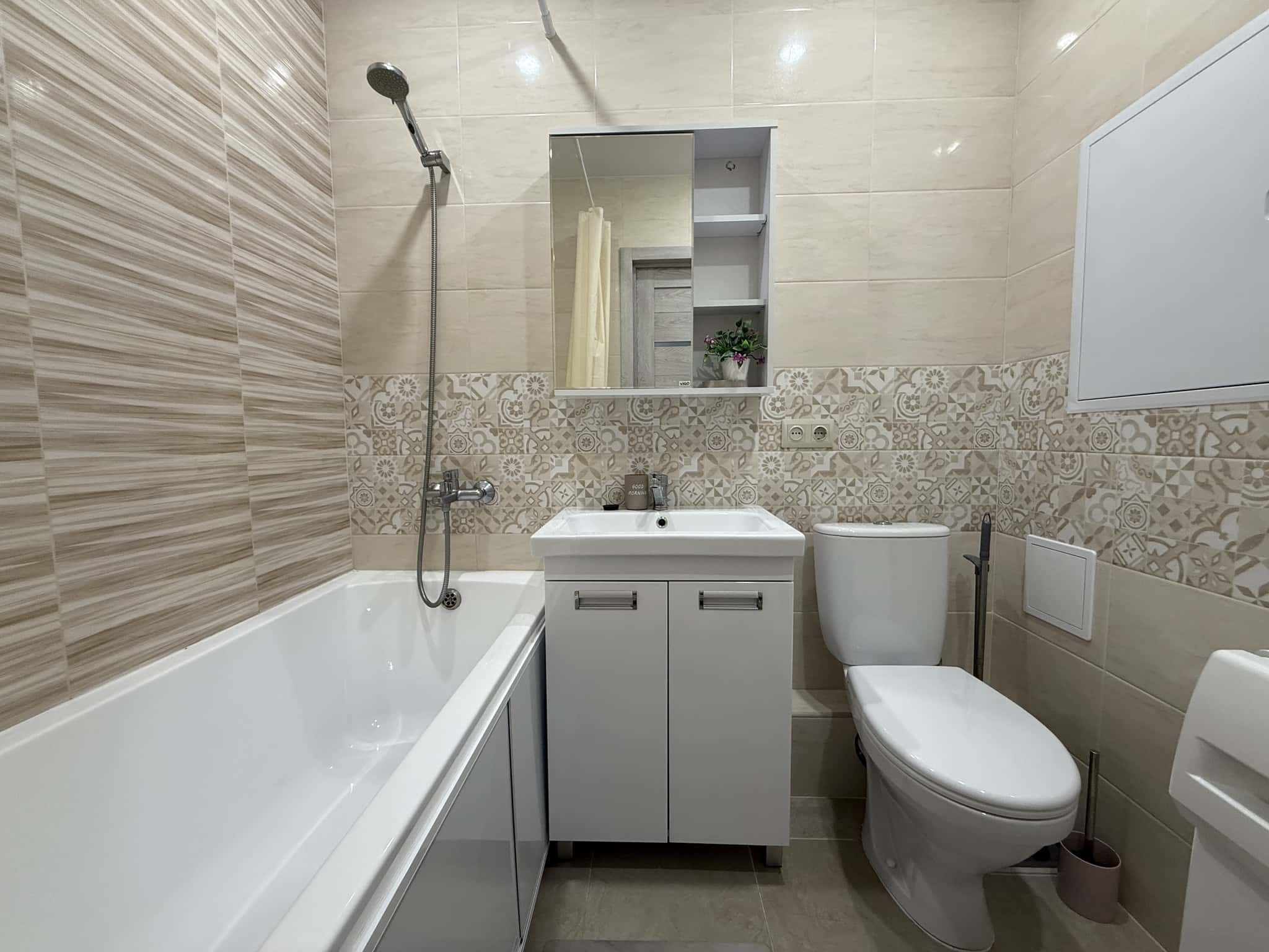 1-комнатная квартира посуточно, Тюмень, ул. Александра Пушкина, д. 14 5