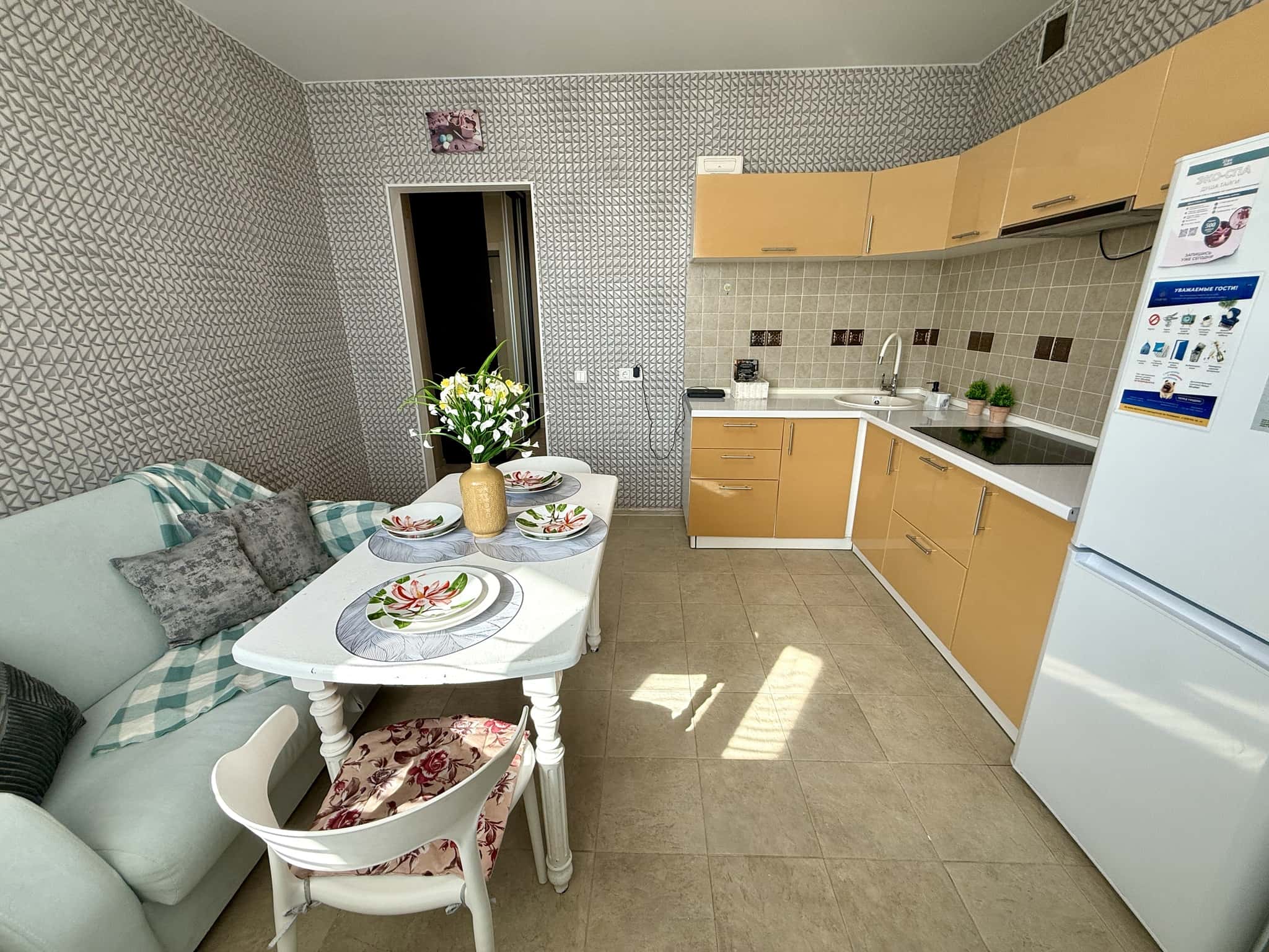 1-комнатная квартира посуточно, Тюмень, ул. Максима Горького, д. 83 9