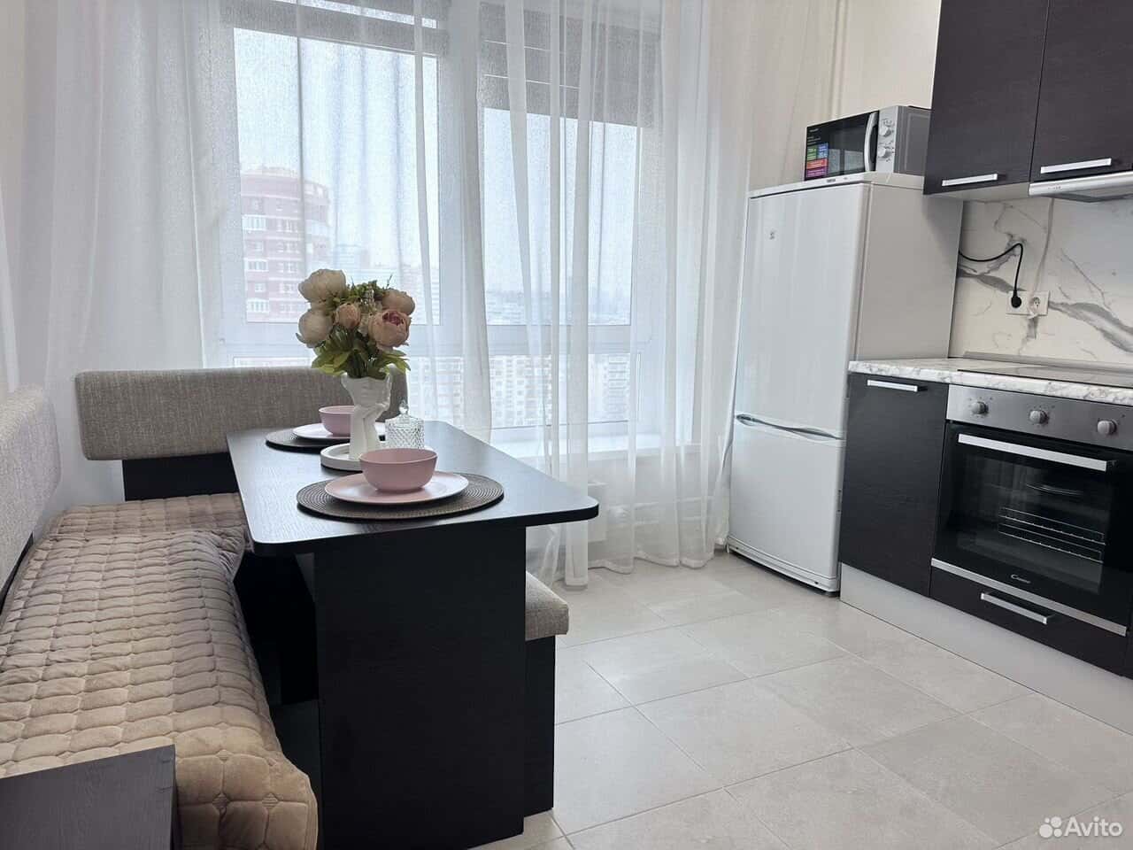1-комнатная квартира посуточно, Москва, ул. Маршала Сергеева, 3 14