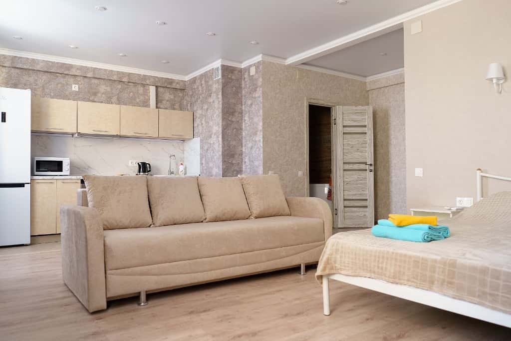 Квартира-студия посуточно, Калуга, улица Пухова, 56 кв. 236 4