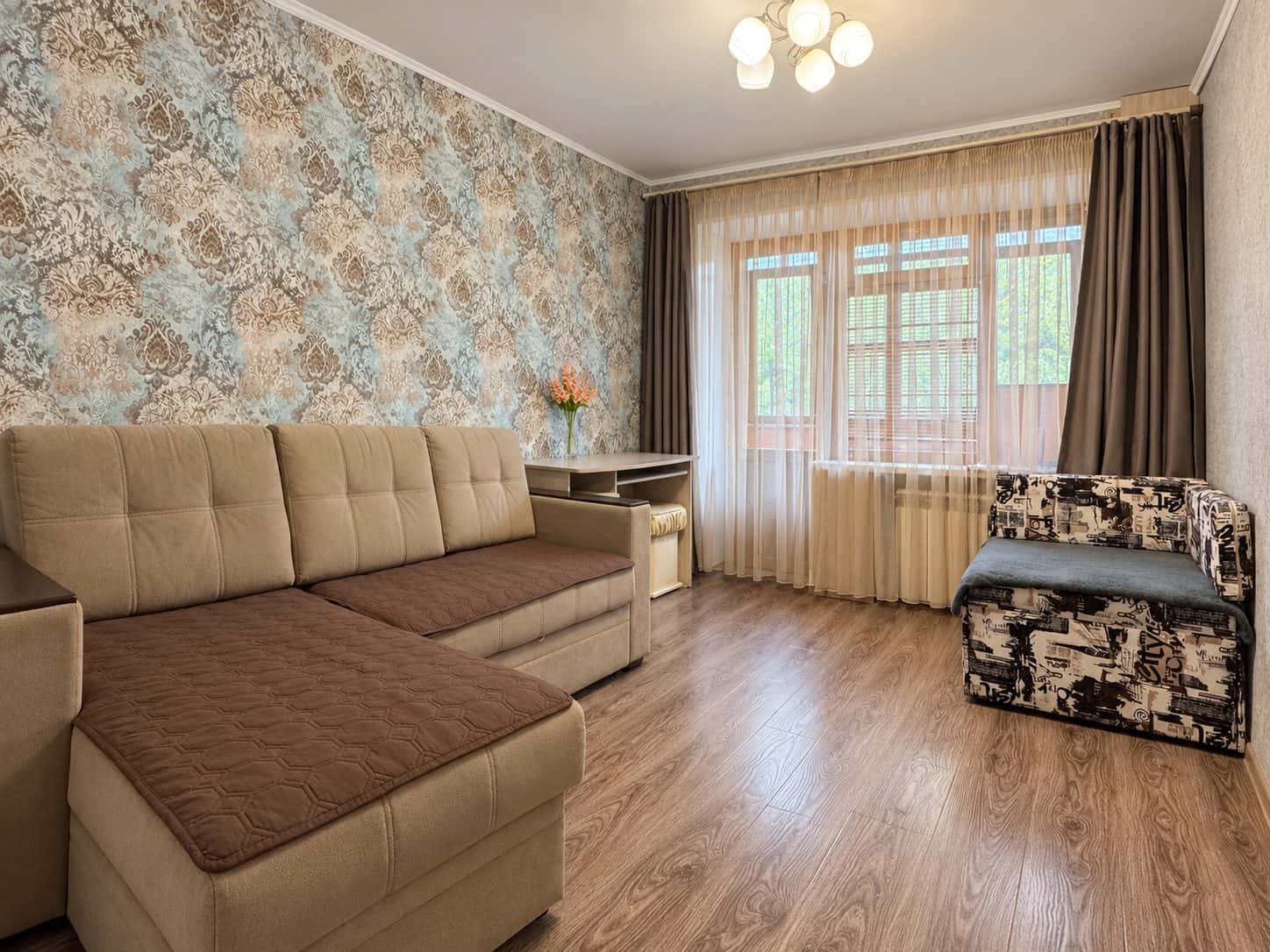 2-комнатная квартира посуточно, Калуга, улица Тульская, 6 кв. 10 5