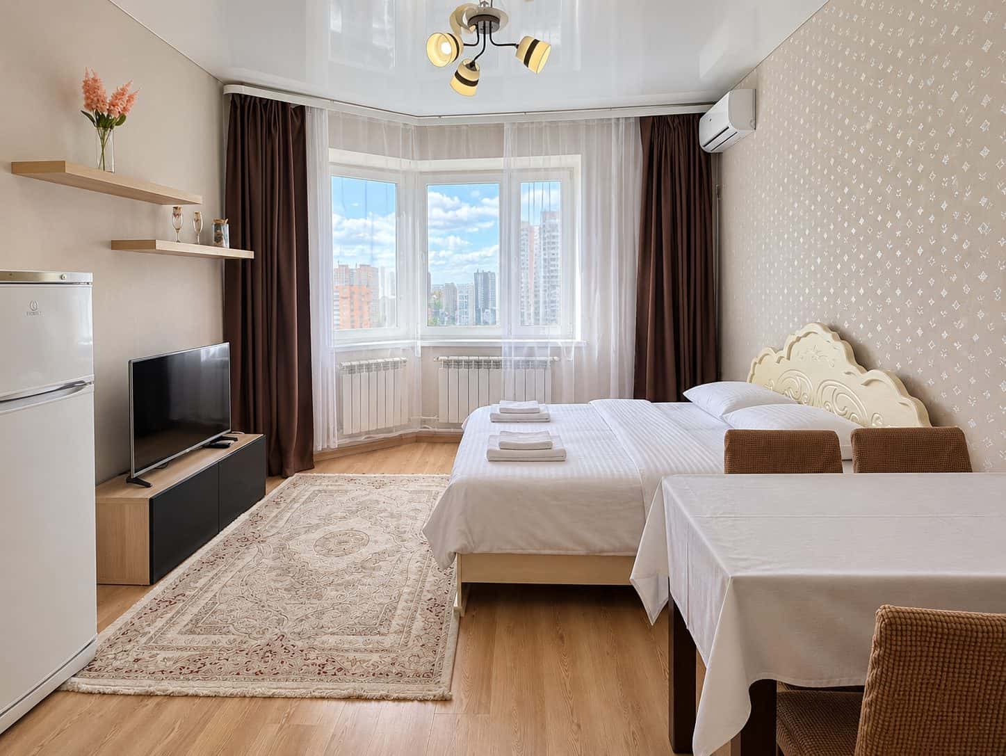 2-комнатная квартира посуточно, Калуга, улица Фомушина, 6 6