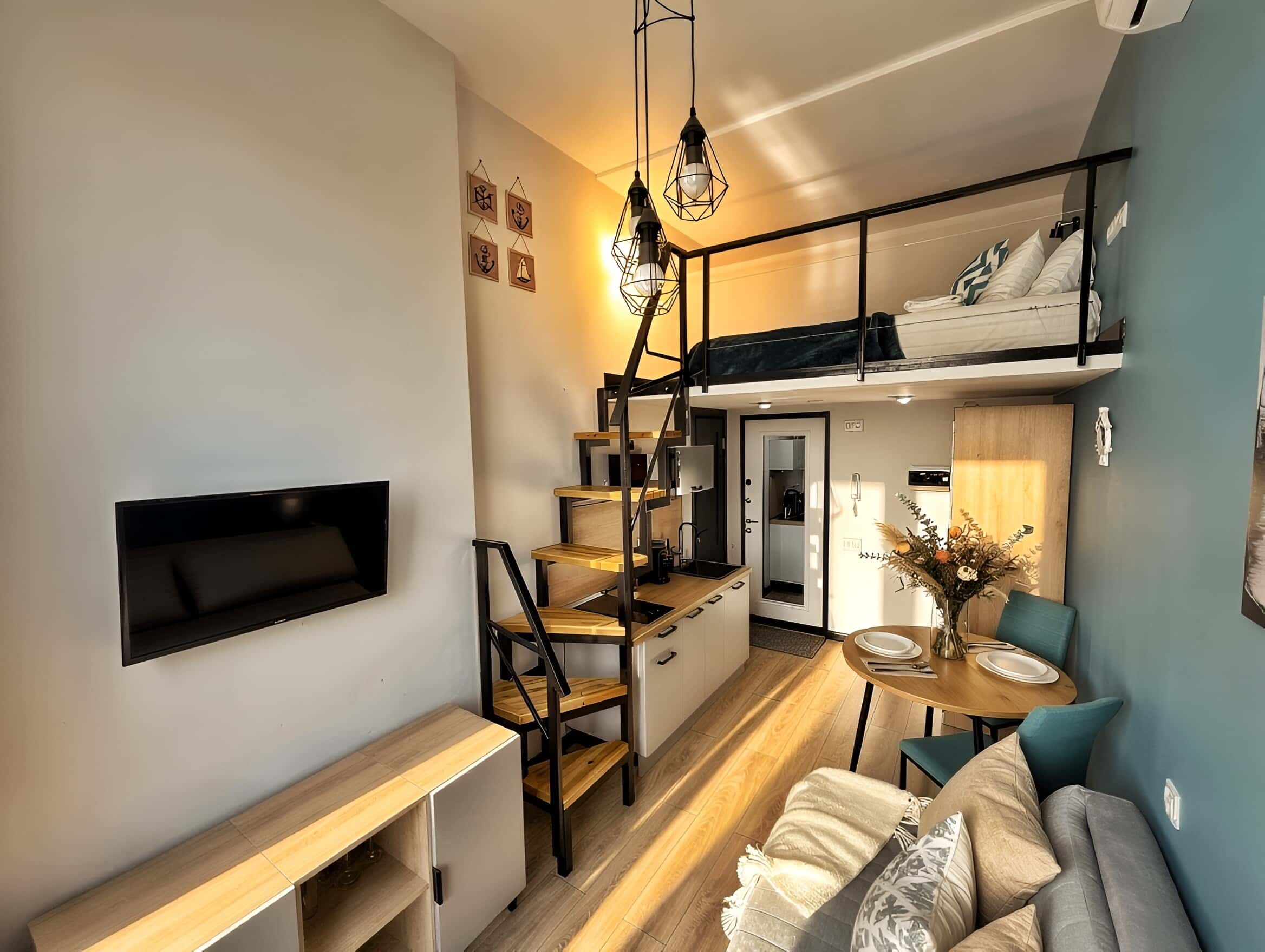 Квартира-студия посуточно, Москва, проспект Мира, 5к1 7