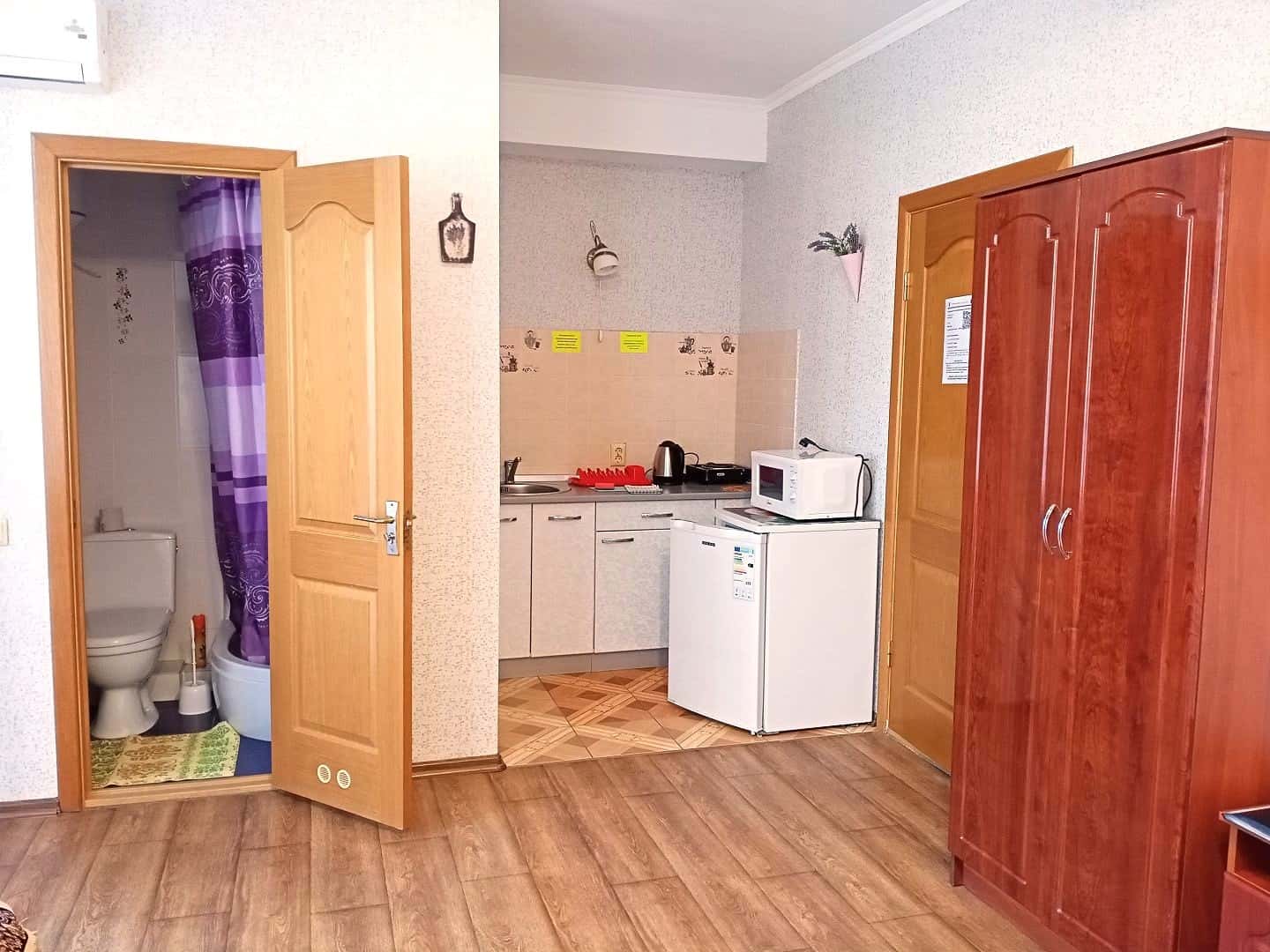 Квартира-студия посуточно, Новый Свет, Республика Крым, Шаляпина 16В 9