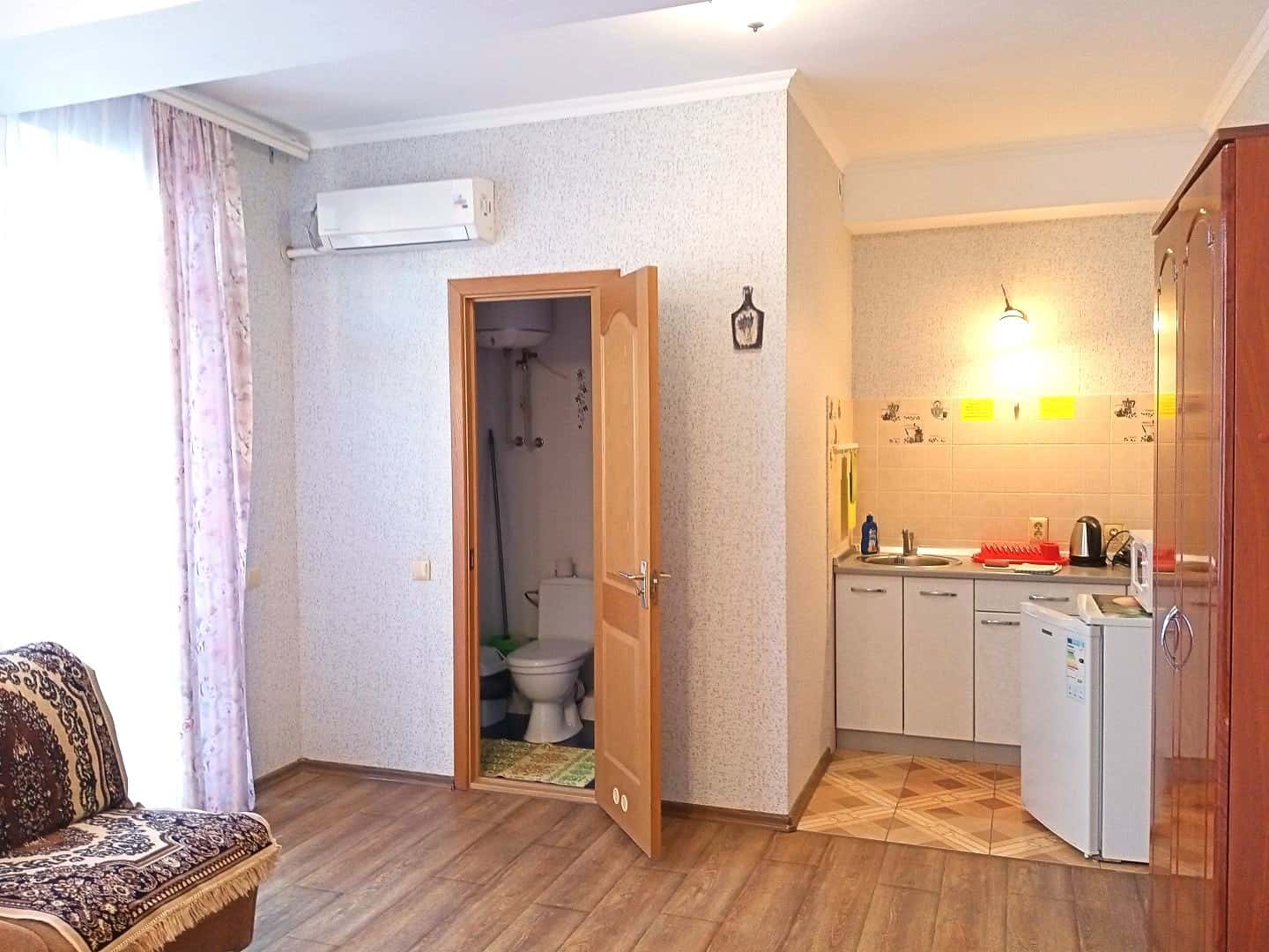 Квартира-студия посуточно, Новый Свет, Республика Крым, Шаляпина 16В 10