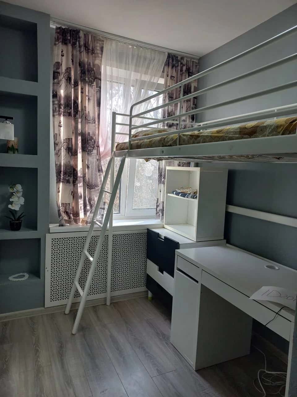 Снять 3-к квартиру в центре Казани посуточно | ул. Курашова 34 | 4 раздельных места 16