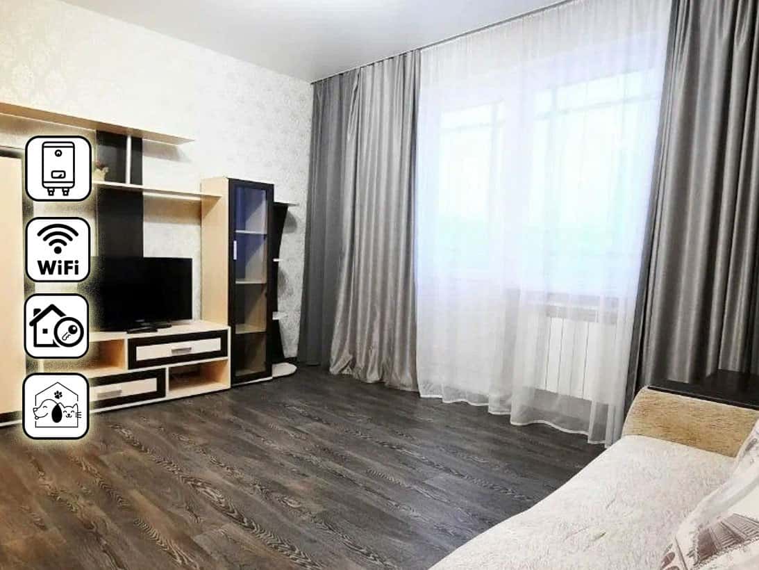 1-комнатная квартира посуточно в Красноярске, ул. 3 Августа, 26