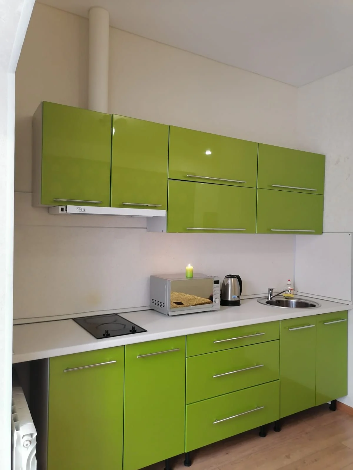 Снять 1-комнатную квартиру посуточно в Уфе у клиники Мулдашева (Зорге 61/1) 2