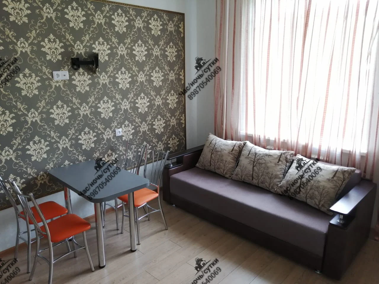 Снять 1-комнатную квартиру посуточно в Уфе у клиники Мулдашева (Зорге 61/1) 3