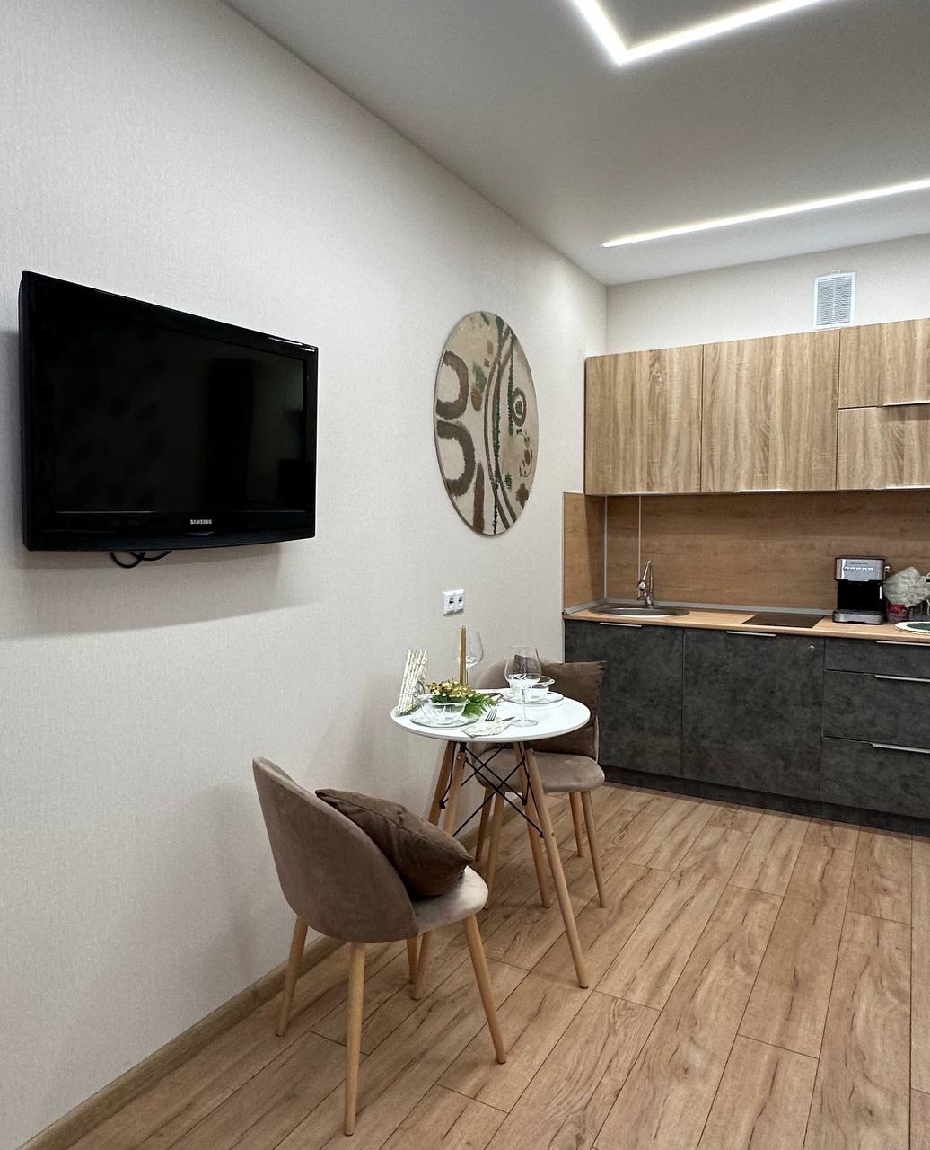 Квартира-студия, 27,4 м², 2 кровати 3