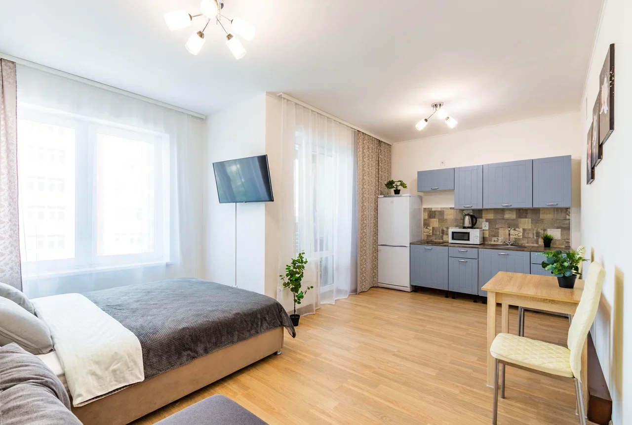 Снять квартиру-студию в Екатеринбурге у парка Маяковского посуточно 11