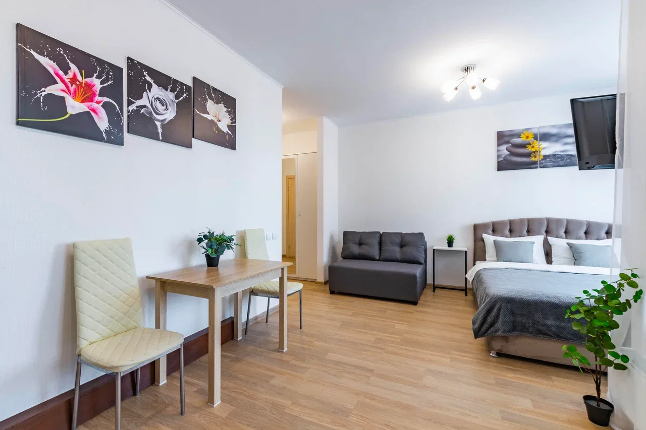 Снять квартиру-студию в Екатеринбурге у парка Маяковского посуточно 14