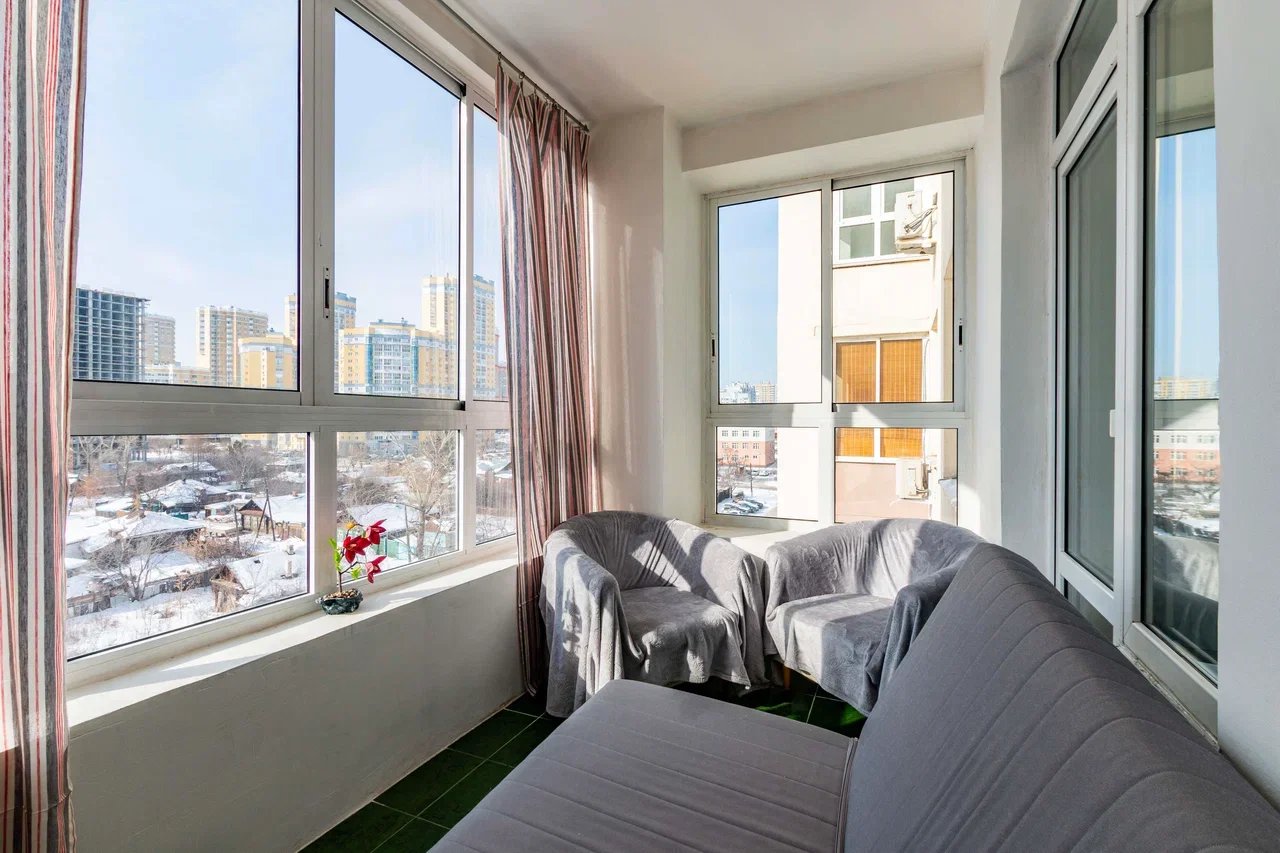 Снять квартиру-студию в Екатеринбурге микрорайон Ботанический посуточно 3