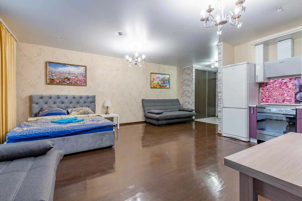 Снять квартиру-студию в Екатеринбурге микрорайон Шарташский посуточно 8