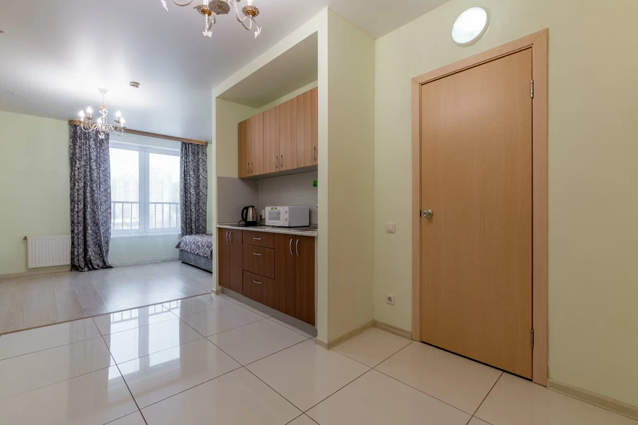 Снять квартиру-студию в Екатеринбурге у Шарташского рынка посуточно 3