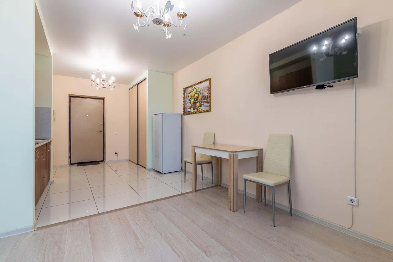 Снять квартиру-студию в Екатеринбурге у Шарташского рынка посуточно 6