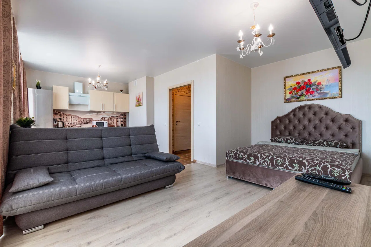 Снять квартиру-студию в Екатеринбурге у метро Ботаническая посуточно 3