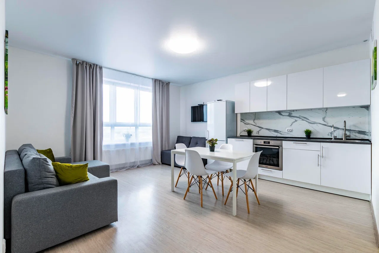 Снять 3-комнатную квартиру в Екатеринбурге у парка Зеленая роща посуточно 14