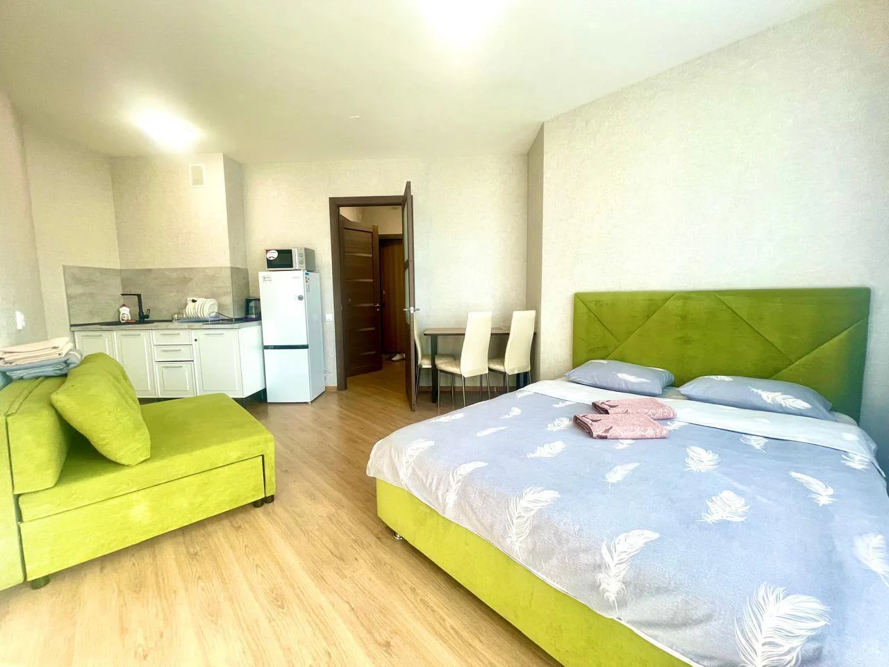 Аренда Квартиры-студии в Екатеринбурге, мкр. Втузгородок, ул. Блюхера 89 Посуточно 2