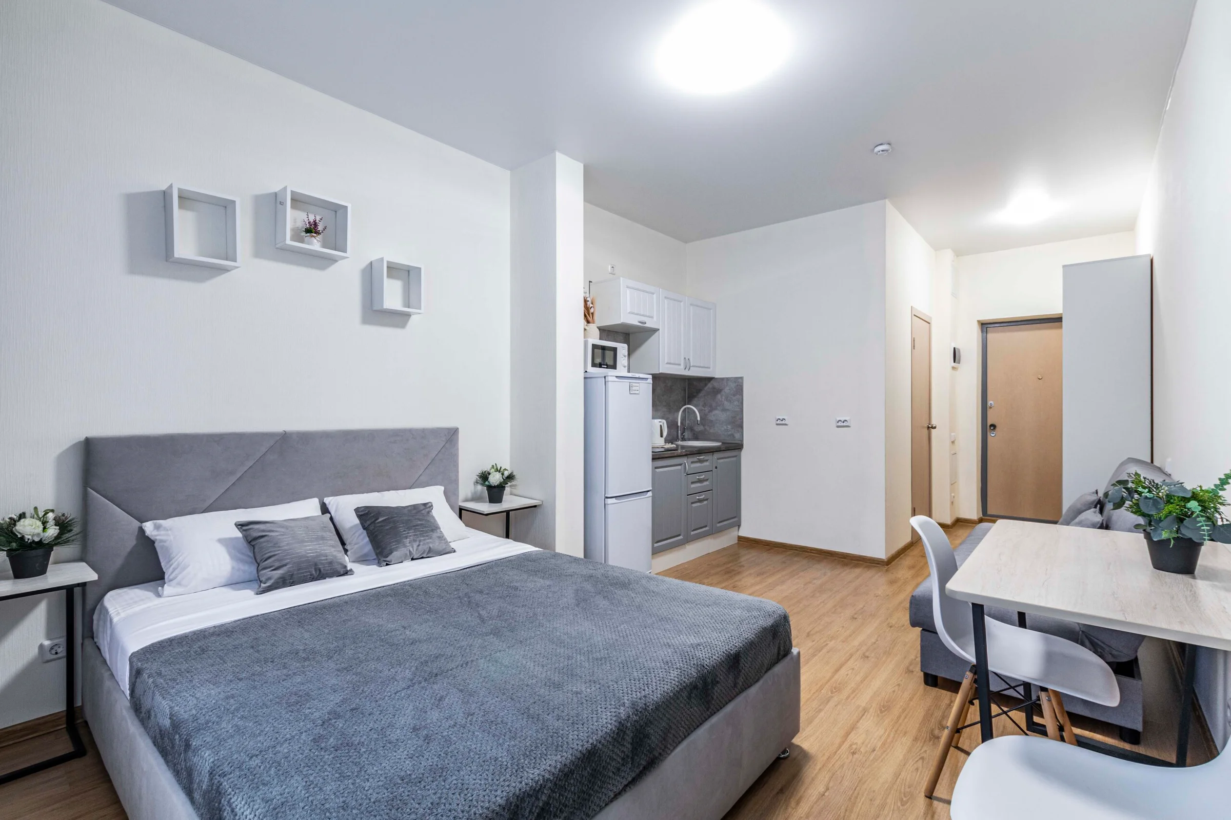 Снять уютную студию в Екатеринбурге у метро Чкаловская и ТРЦ Мегаполис Посуточно 6