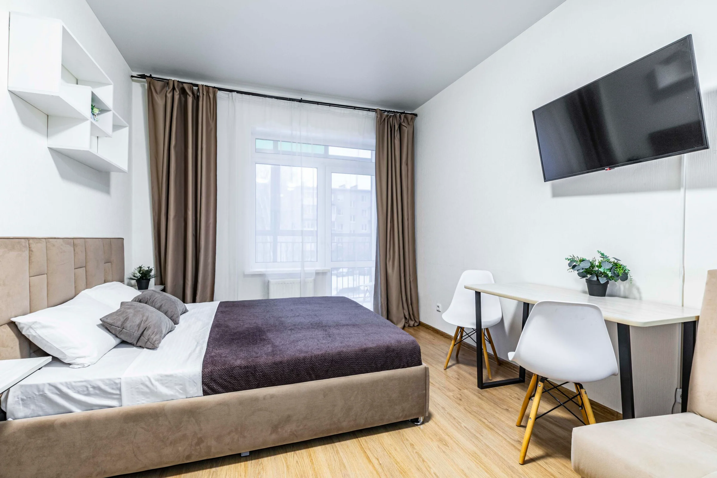 Снять квартиру-студию в Екатеринбурге у метро Чкаловская Посуточно 7