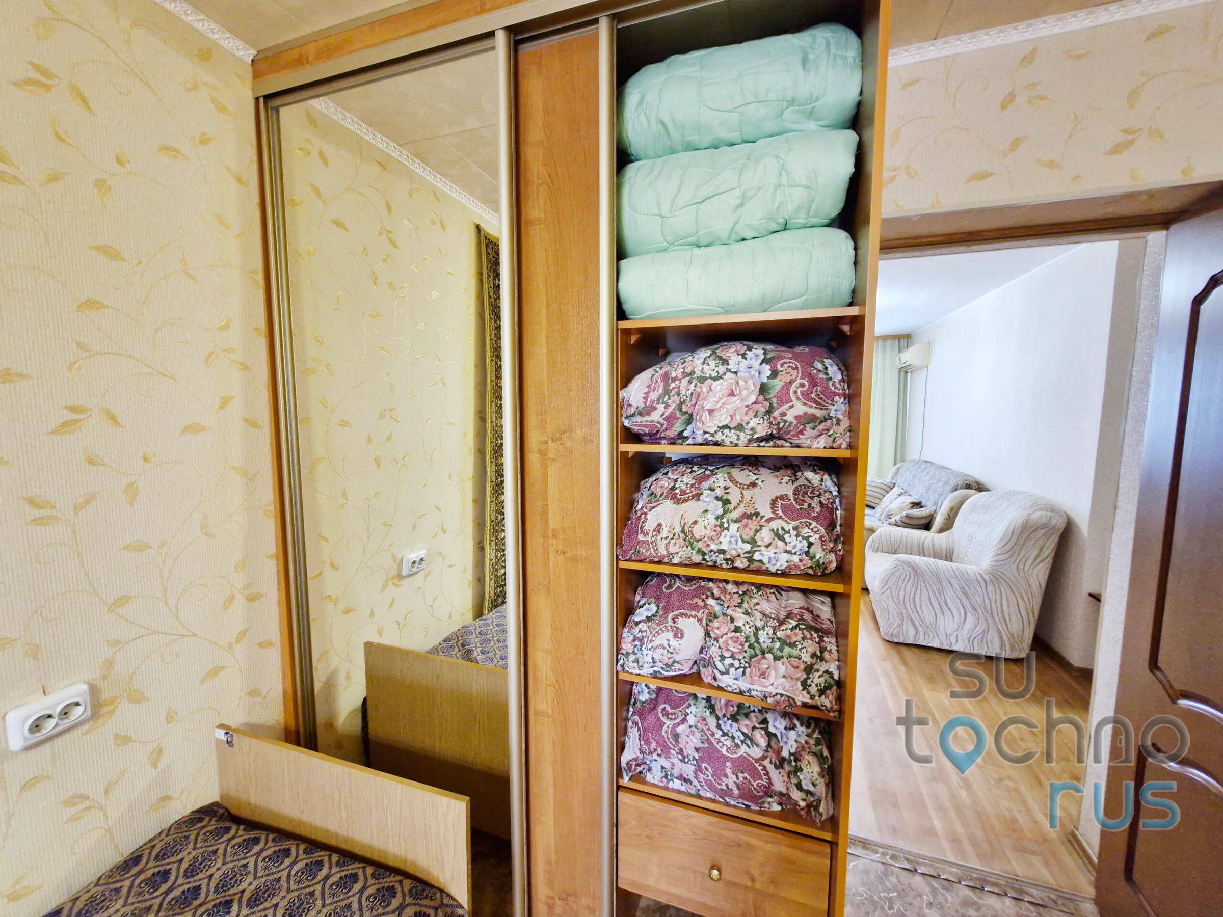 Снять трехкомнатную квартиру в Хабаровске на сутки (Калараша 6Б) 13