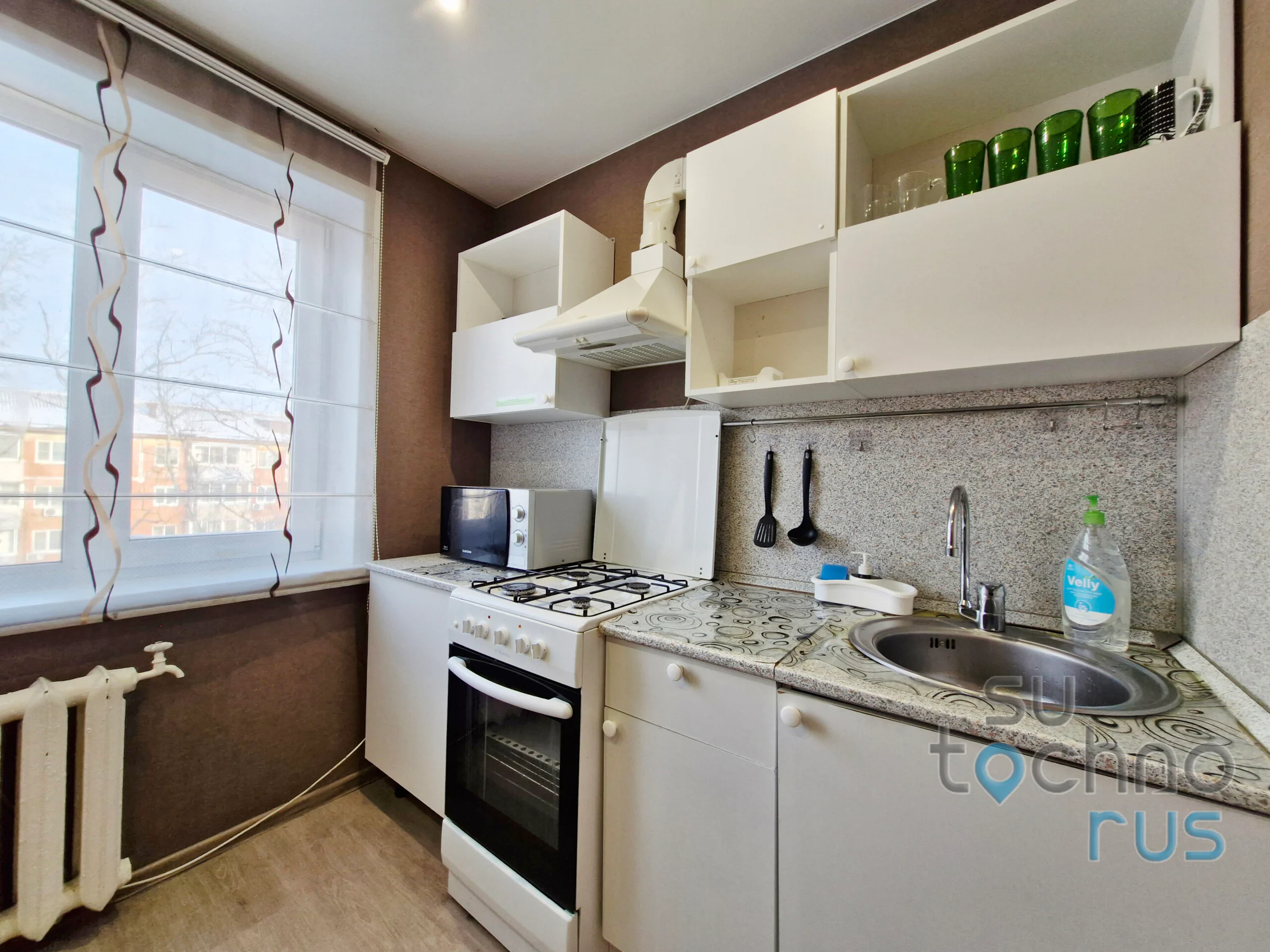 Снять квартиру на сутки в Хабаровске у Центра хоккея и стадиона 14