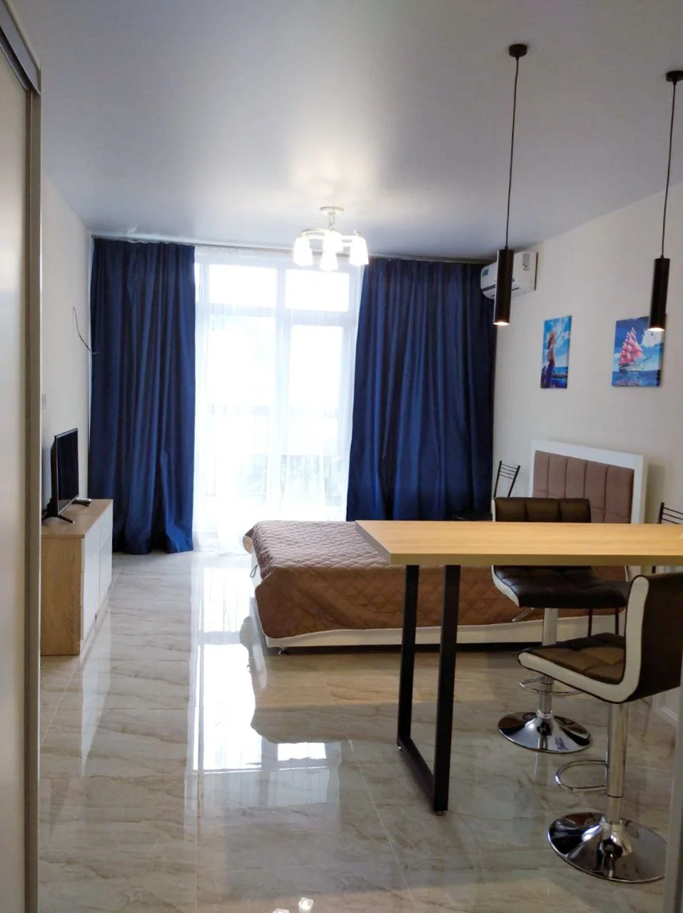 Снять на сутки студию в Сочи у моря (Гайдара 22) 11