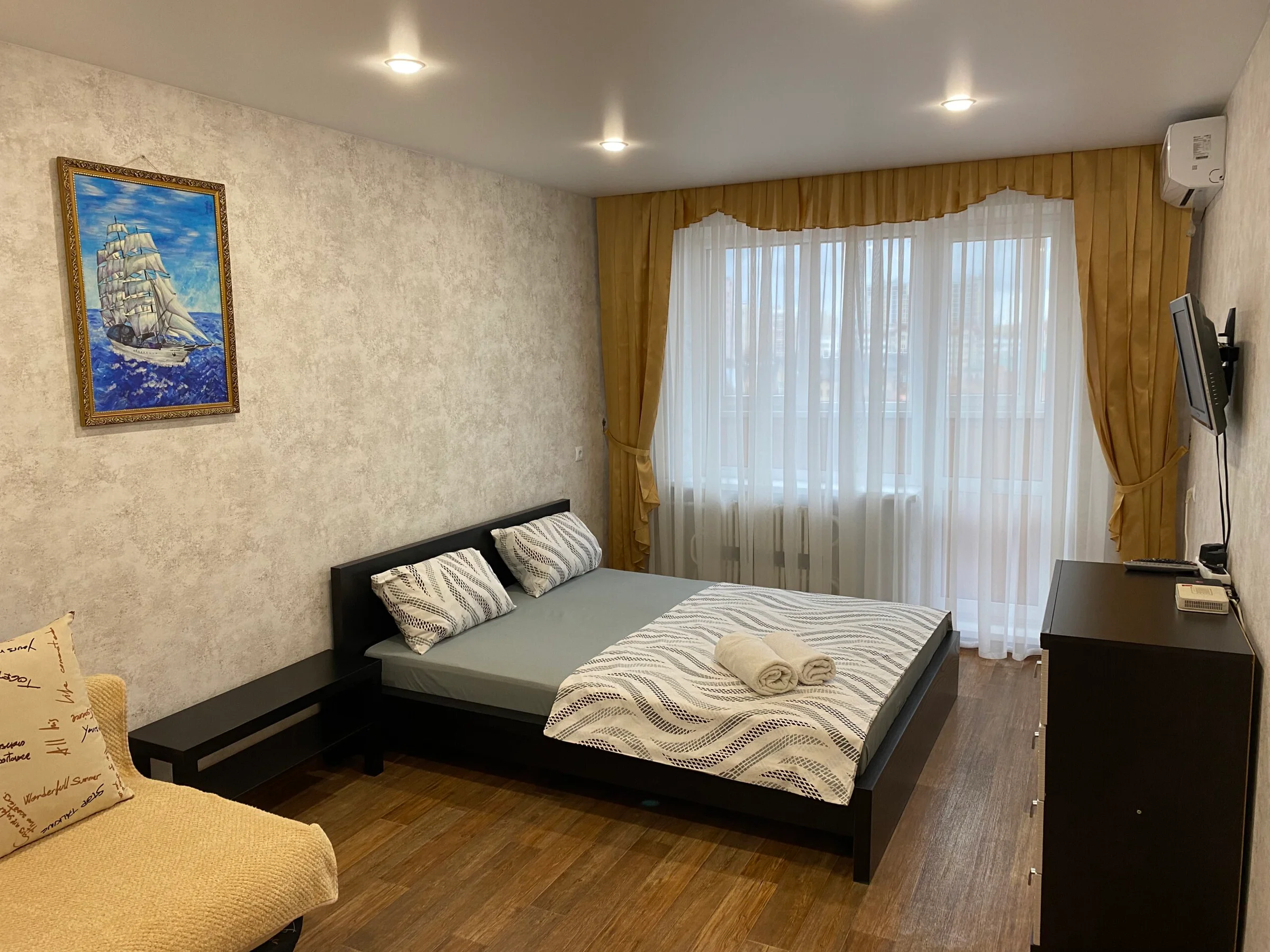 Снять 1-к квартиру в Казани у Ривьеры и Татнефть Арены посуточно 5