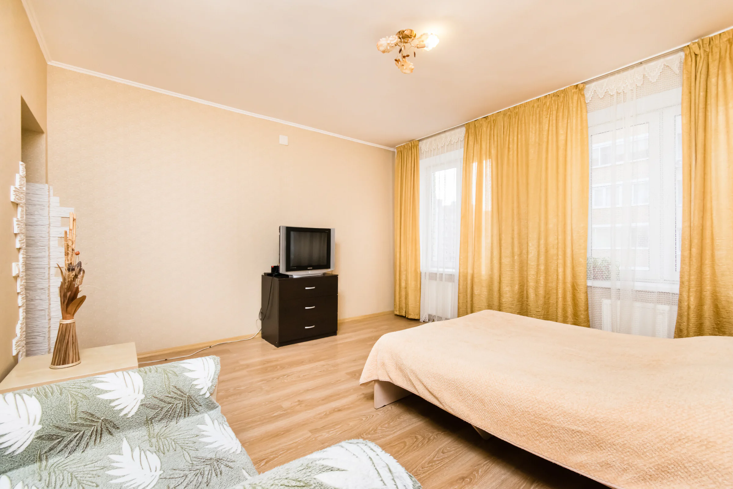 Снять уютную квартиру у Аквапарка Ривьера посуточно | ЖК у Набережной | 4 места 4