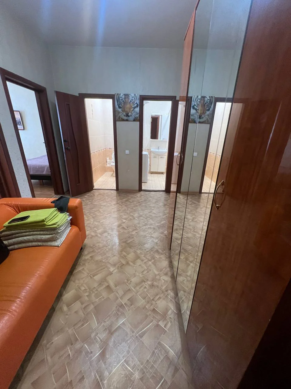 🌊 Снять 2-к. квартиру в Казани посуточно — ул. Чистопольская, 71А (у Аквапарка «Ривьера») 2