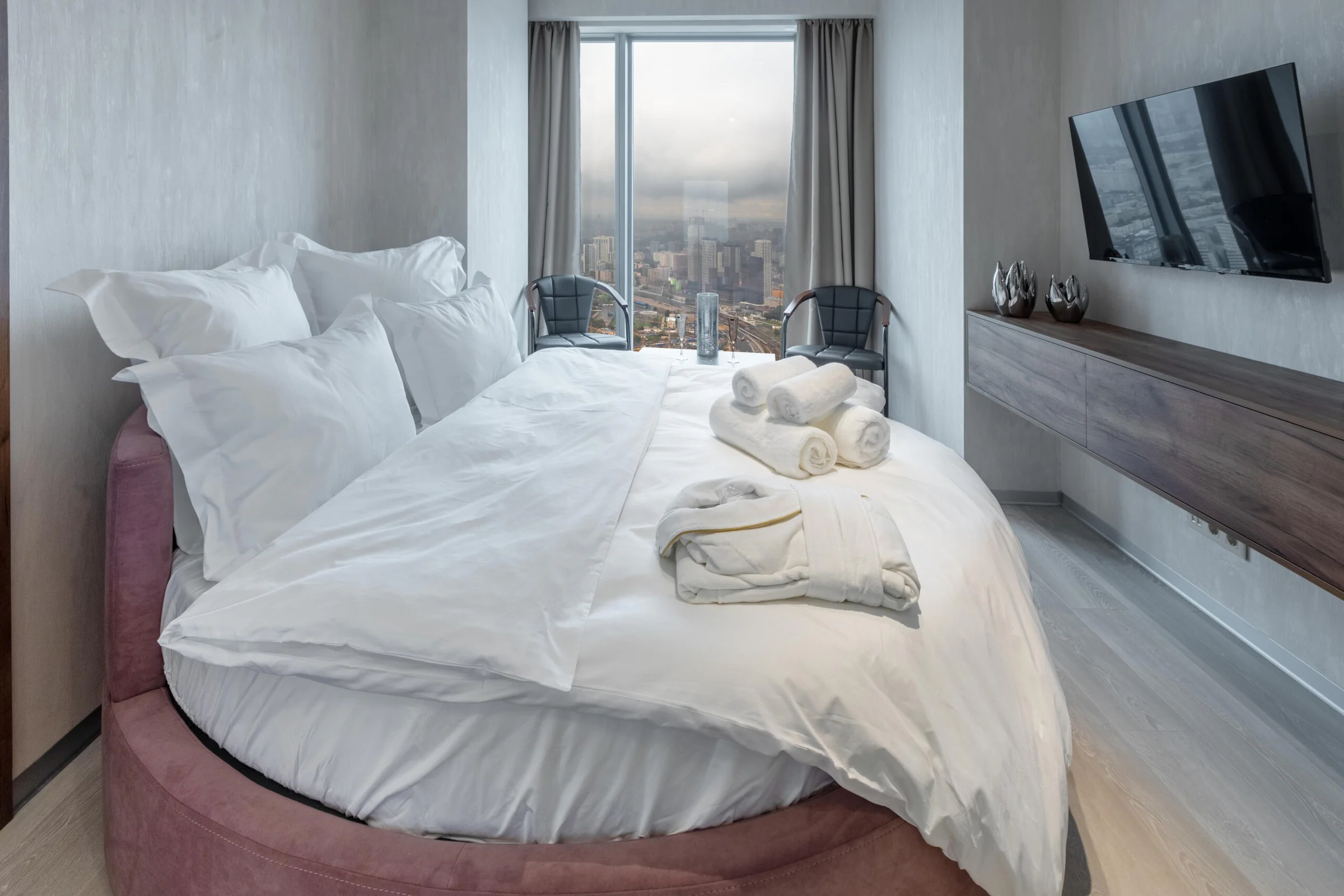 🏙 Снять квартиру в Москва-Сити посуточно — Башня ОКО с джакузи 4