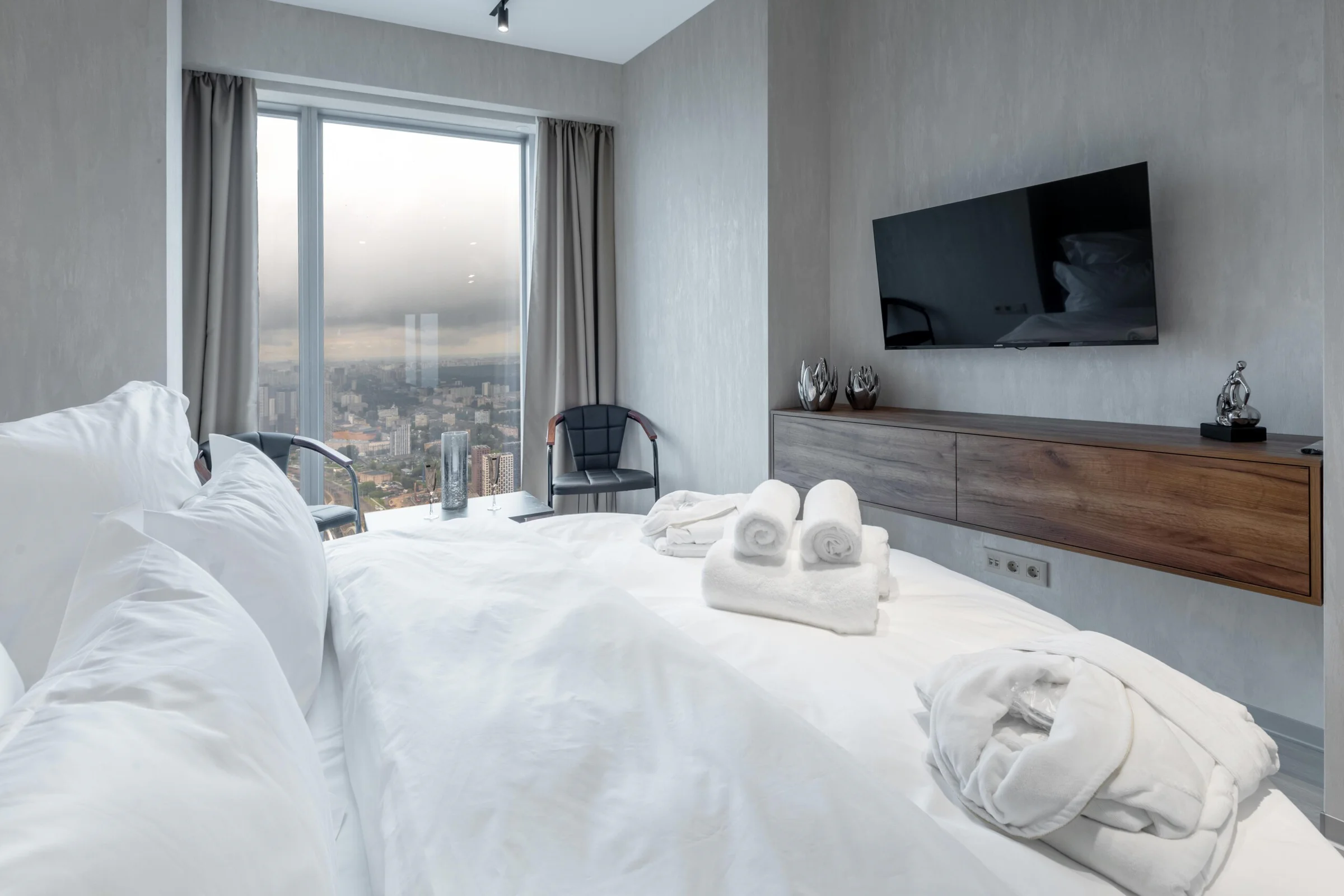 🏙 Снять квартиру в Москва-Сити посуточно — Башня ОКО с джакузи 15