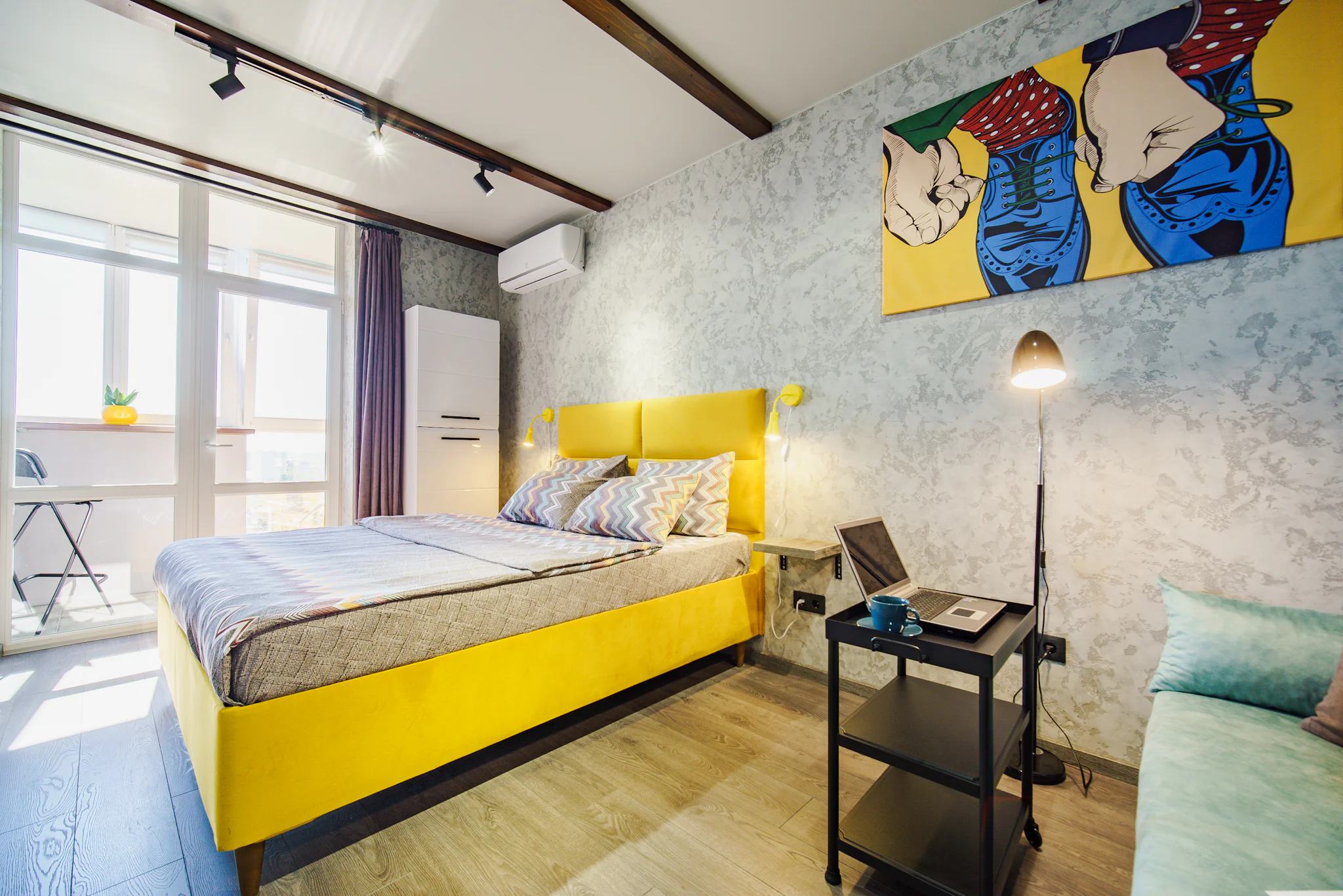 Квартира Студия Апарт Комфорт Лофт-Дизайн в ЖК Мозаика 5