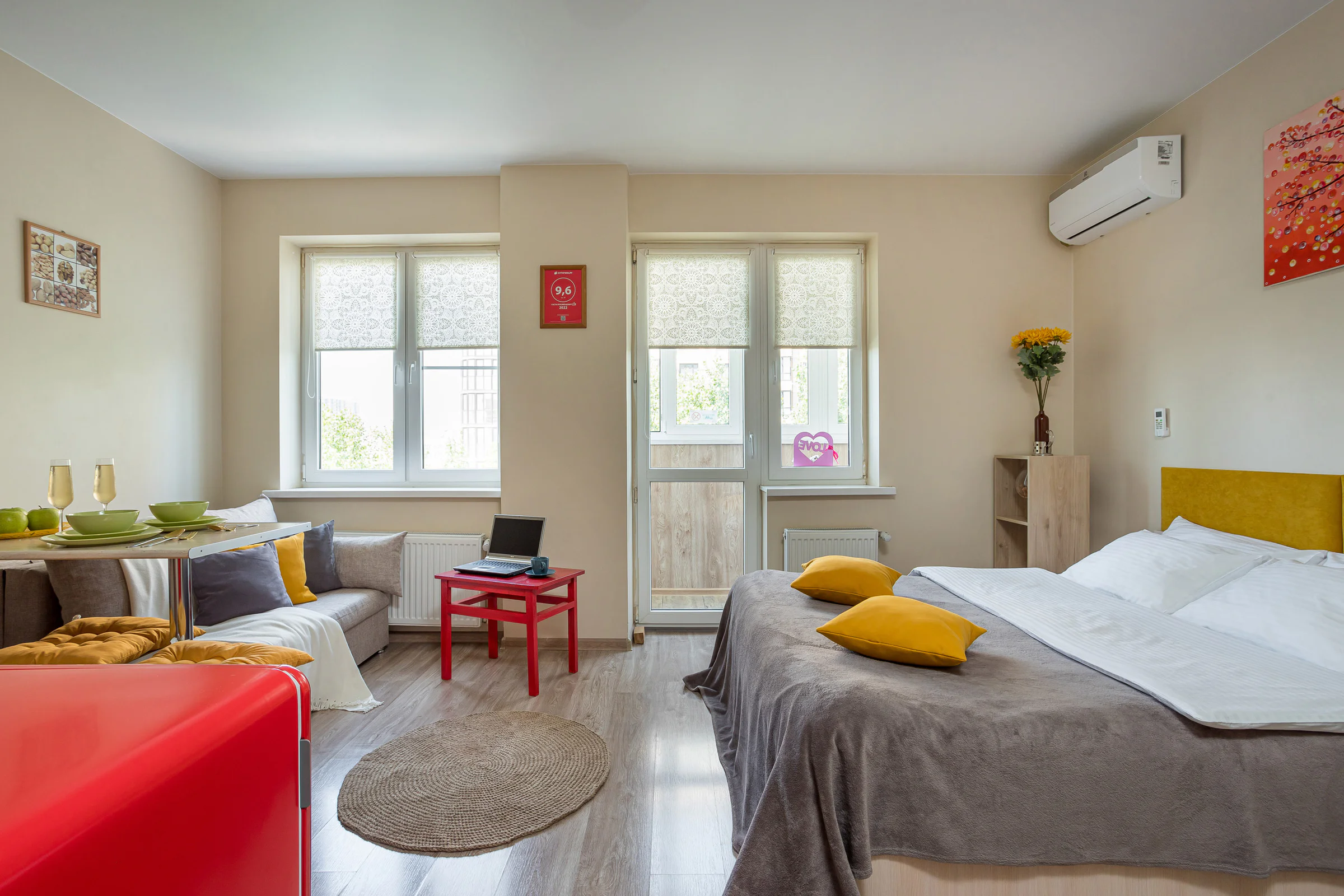 Студия Апарт Комфорт на Конгрессной у Экспоград Юг 2