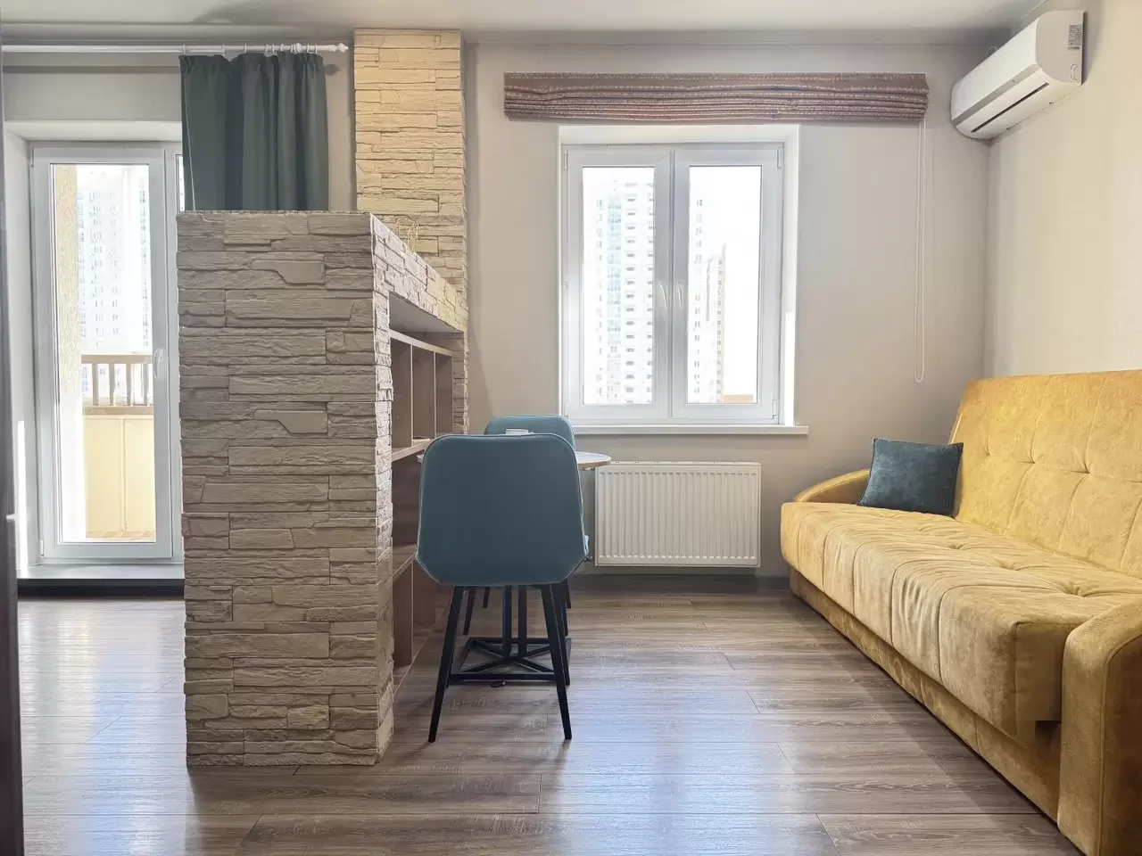 Снять посуточно в Балашихе квартиру студию на Яганова 6