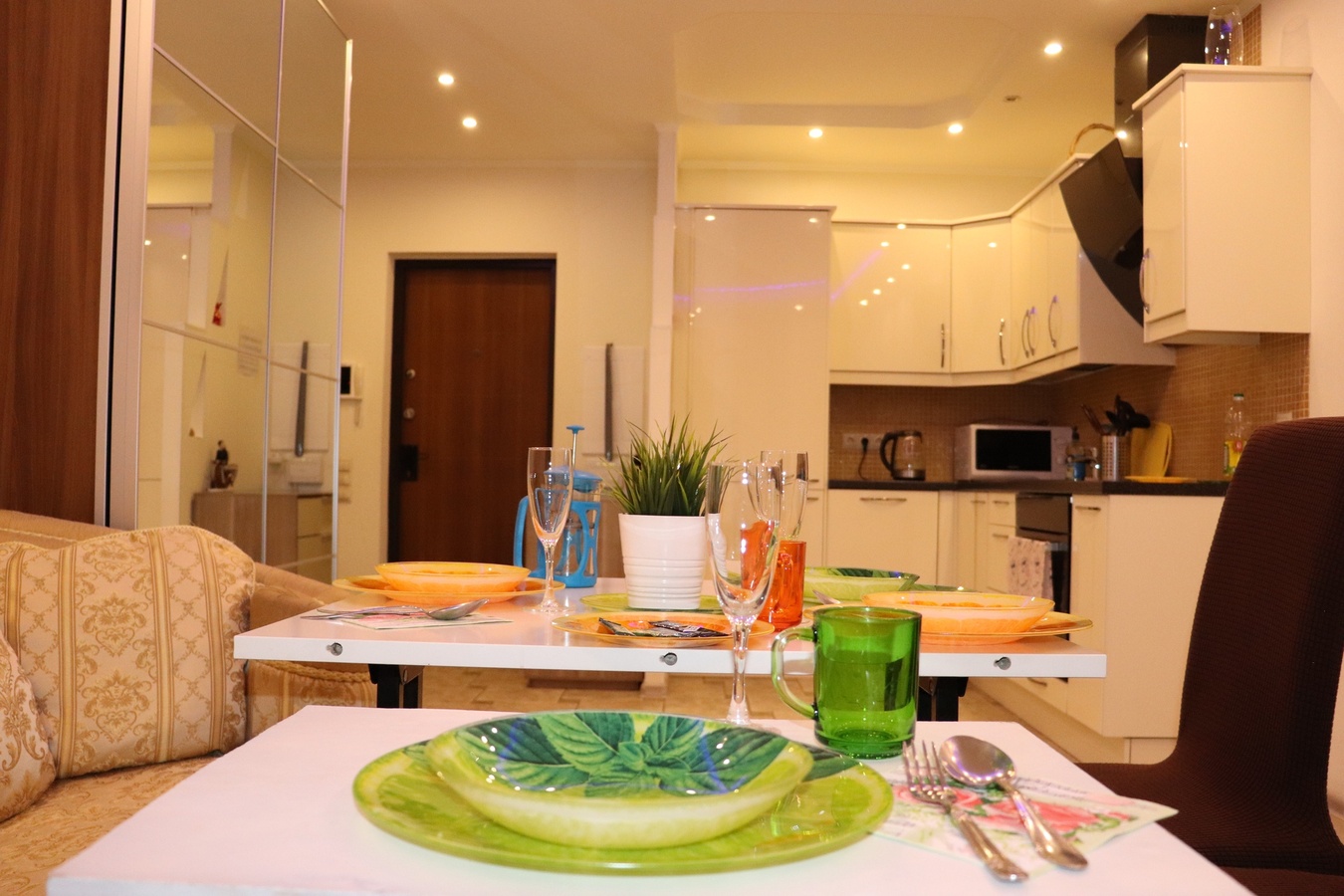 2-комн. квартира посуточно, 45 м2, этаж 6 из 20+ 5