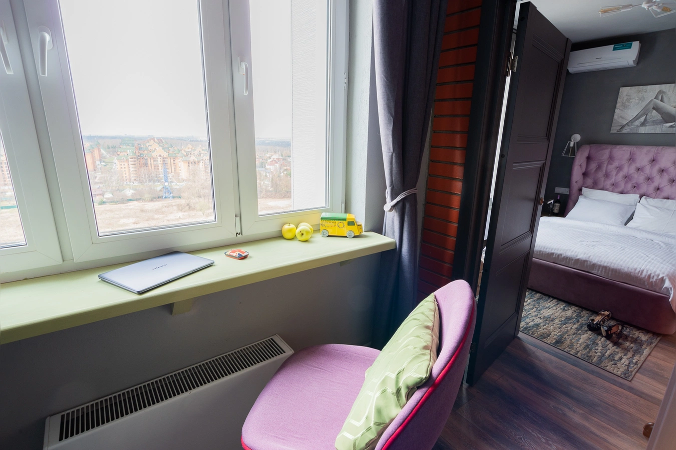 Аренда посуточно в Долгопрудном — ЖК Бригантина, loft на набережной канала 8