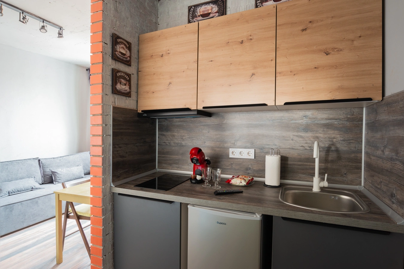 Аренда посуточно в Долгопрудном — ЖК Бригантина, loft на набережной канала 12