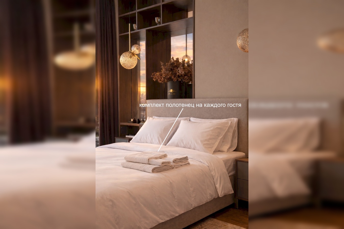 2-комн. квартира посуточно, 75 м2, этаж 20+ из 20+ 9