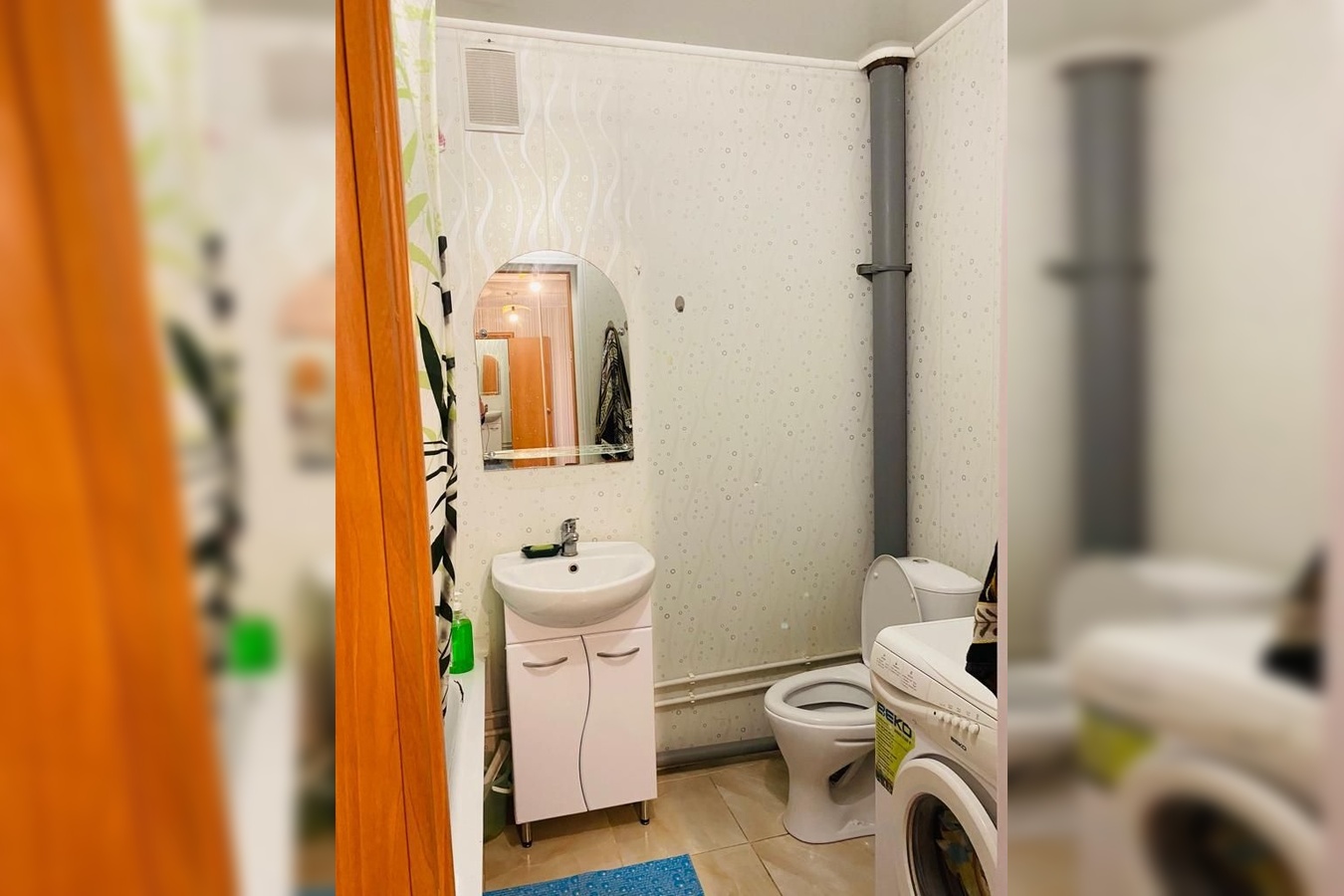 1-комн. квартира посуточно, 28 м2, этаж 3 из 9 7